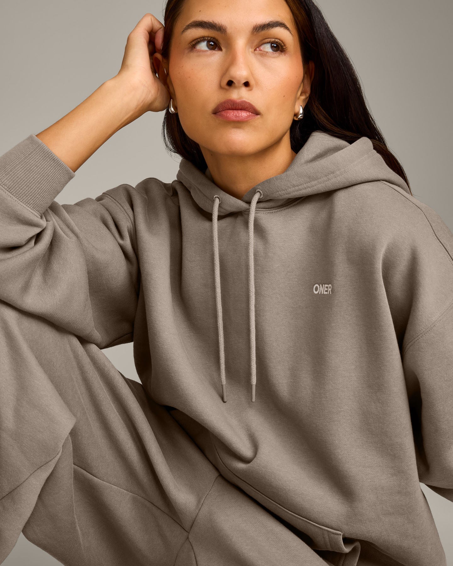 Foundations Cosy Oversized Hoodie | Minky - Image 2