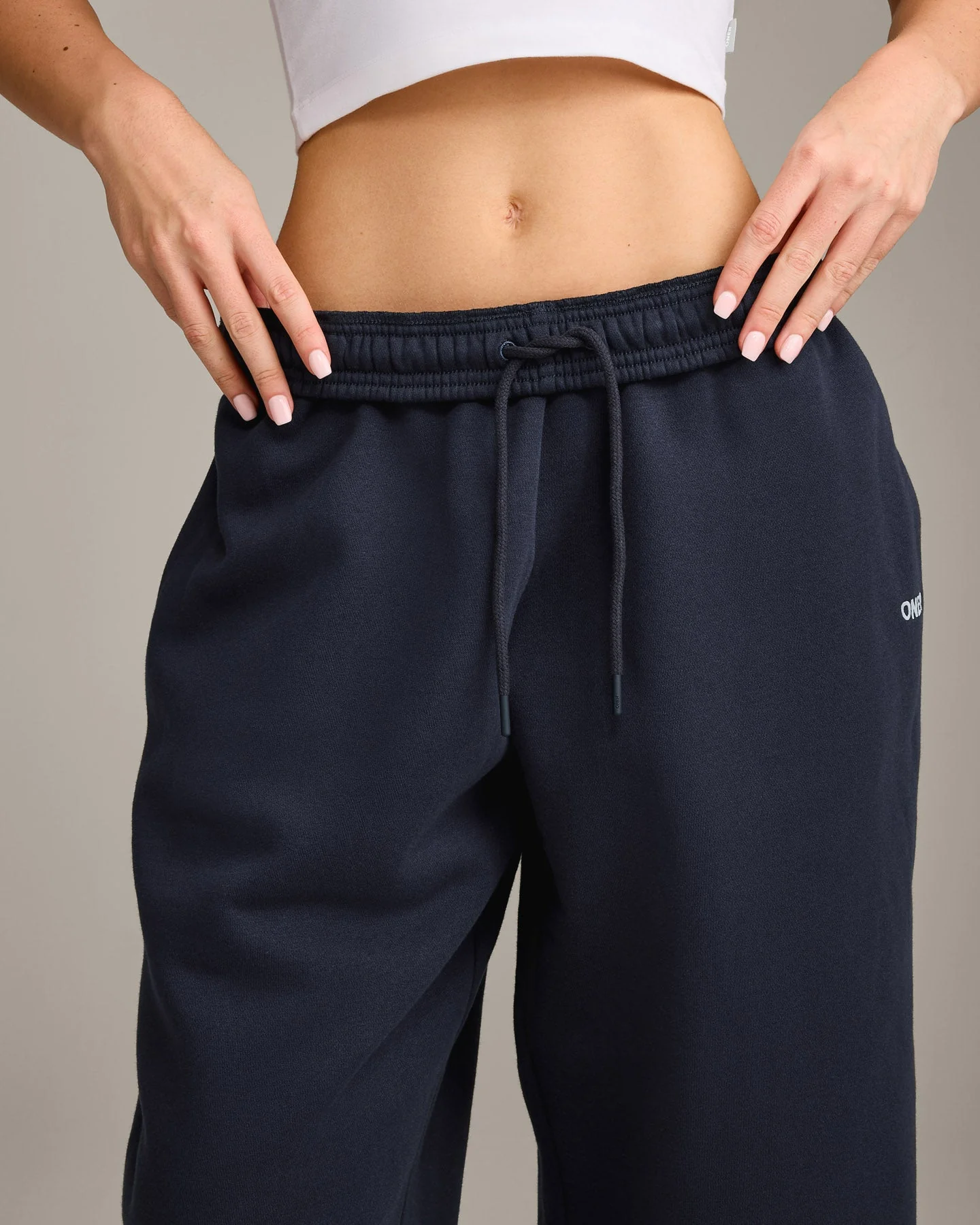 Foundations Cosy Oversized Joggers | True Blue - Image 6