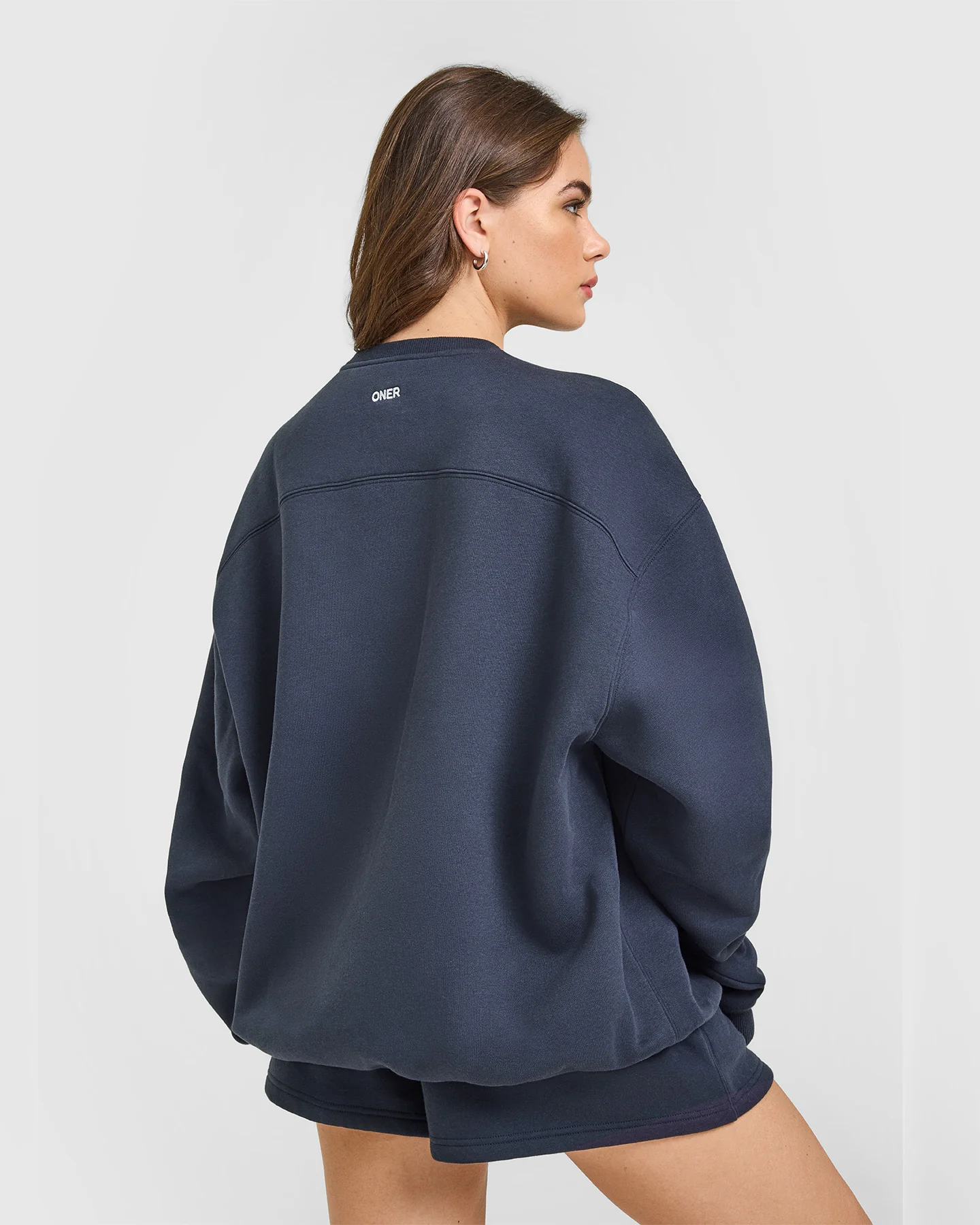 Foundations Crew Neck Sweatshirt | True Blue - Image 2