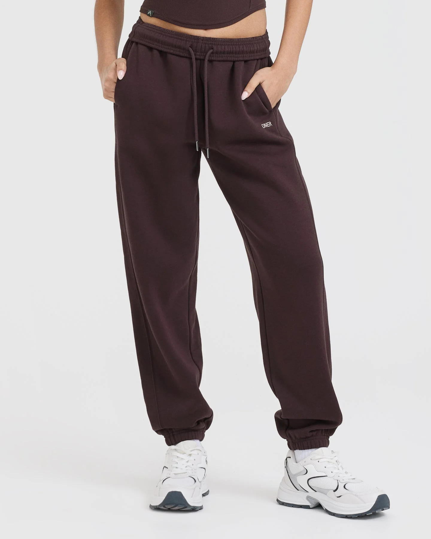 Foundations Joggers | Plum Brown