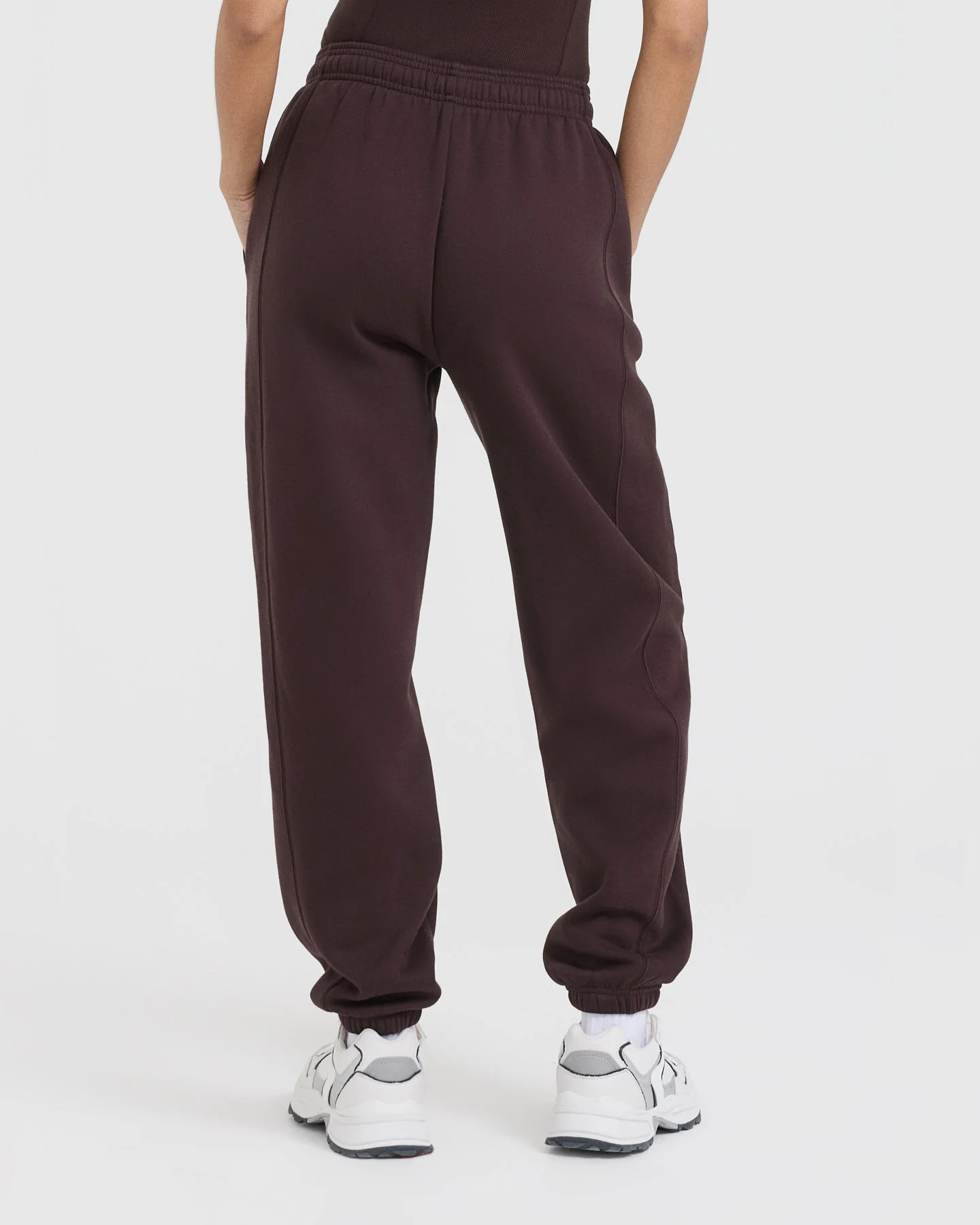Foundations Joggers | Plum Brown - Image 2