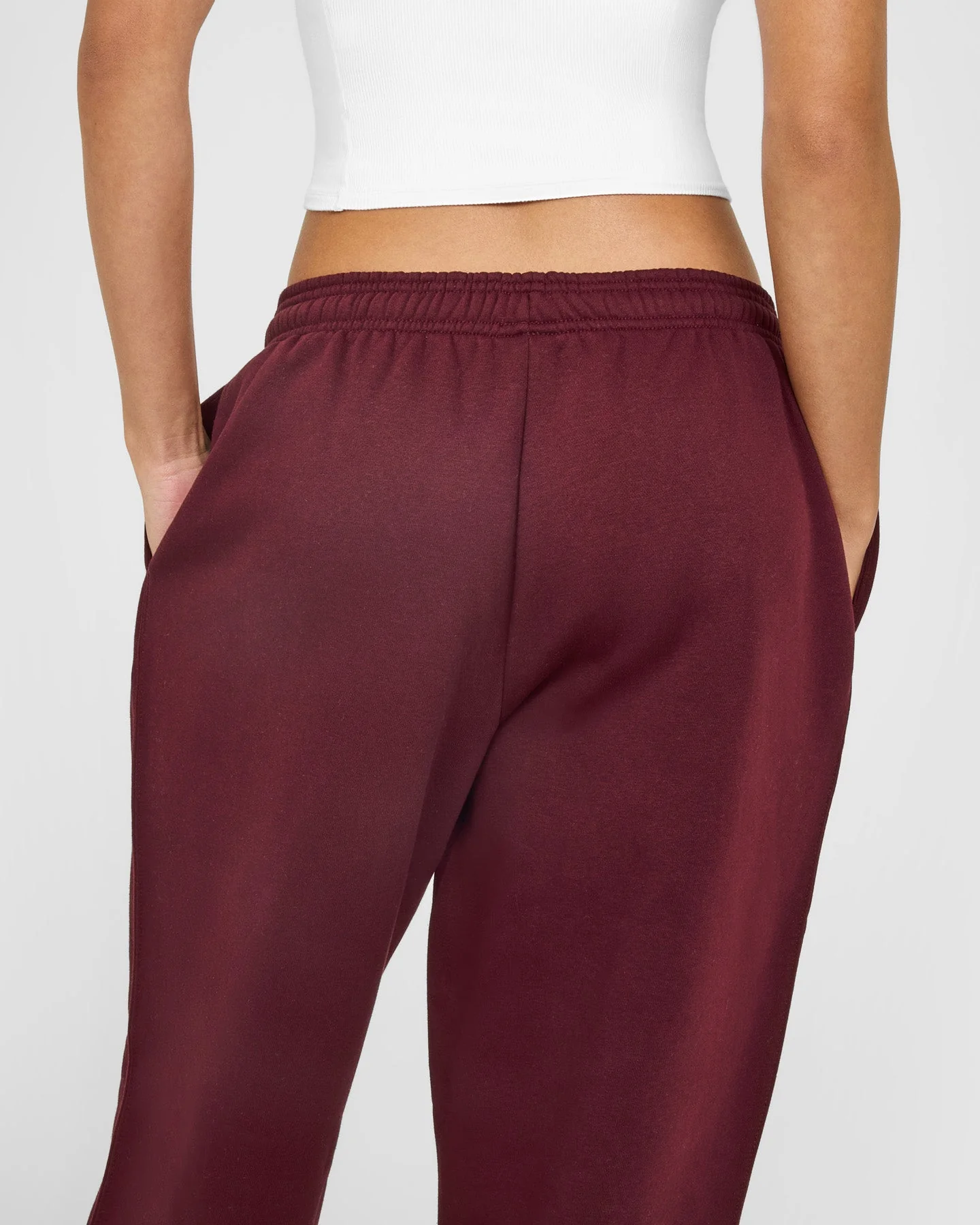 Foundations Oversized Oner Girlfriend Joggers | Rosewood - Image 5