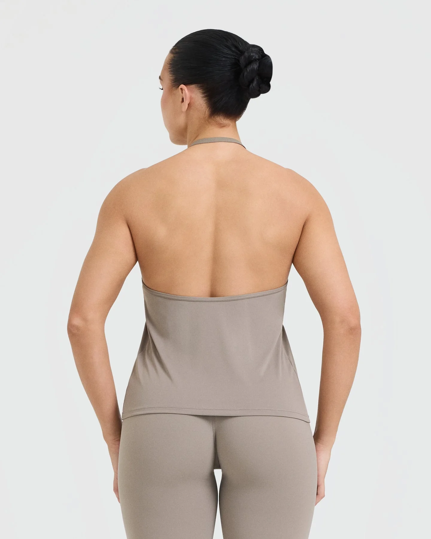 Go To High Neck Loose Crop Vest | Minky - Image 2