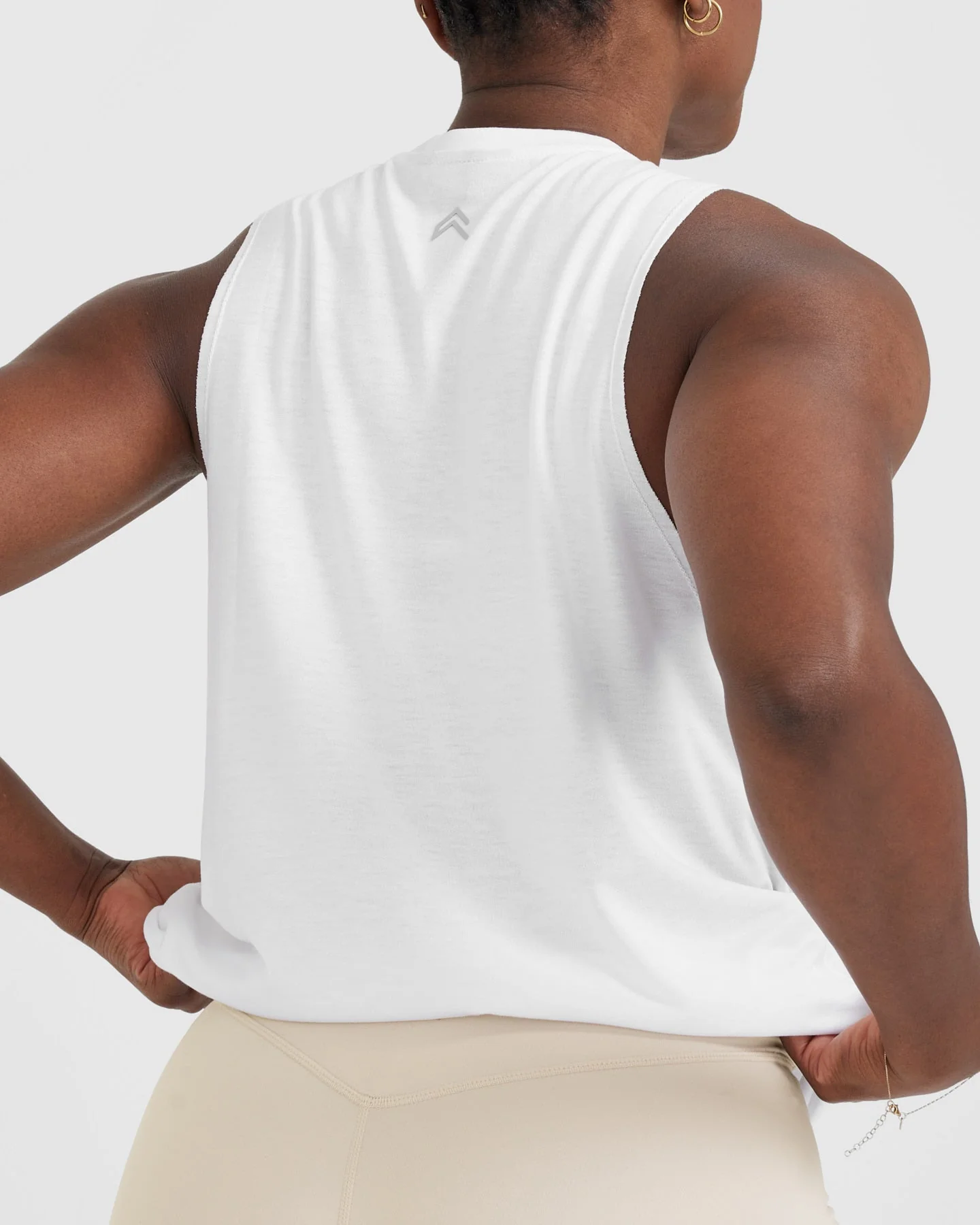 Go To Muscle Vest | White - Image 5