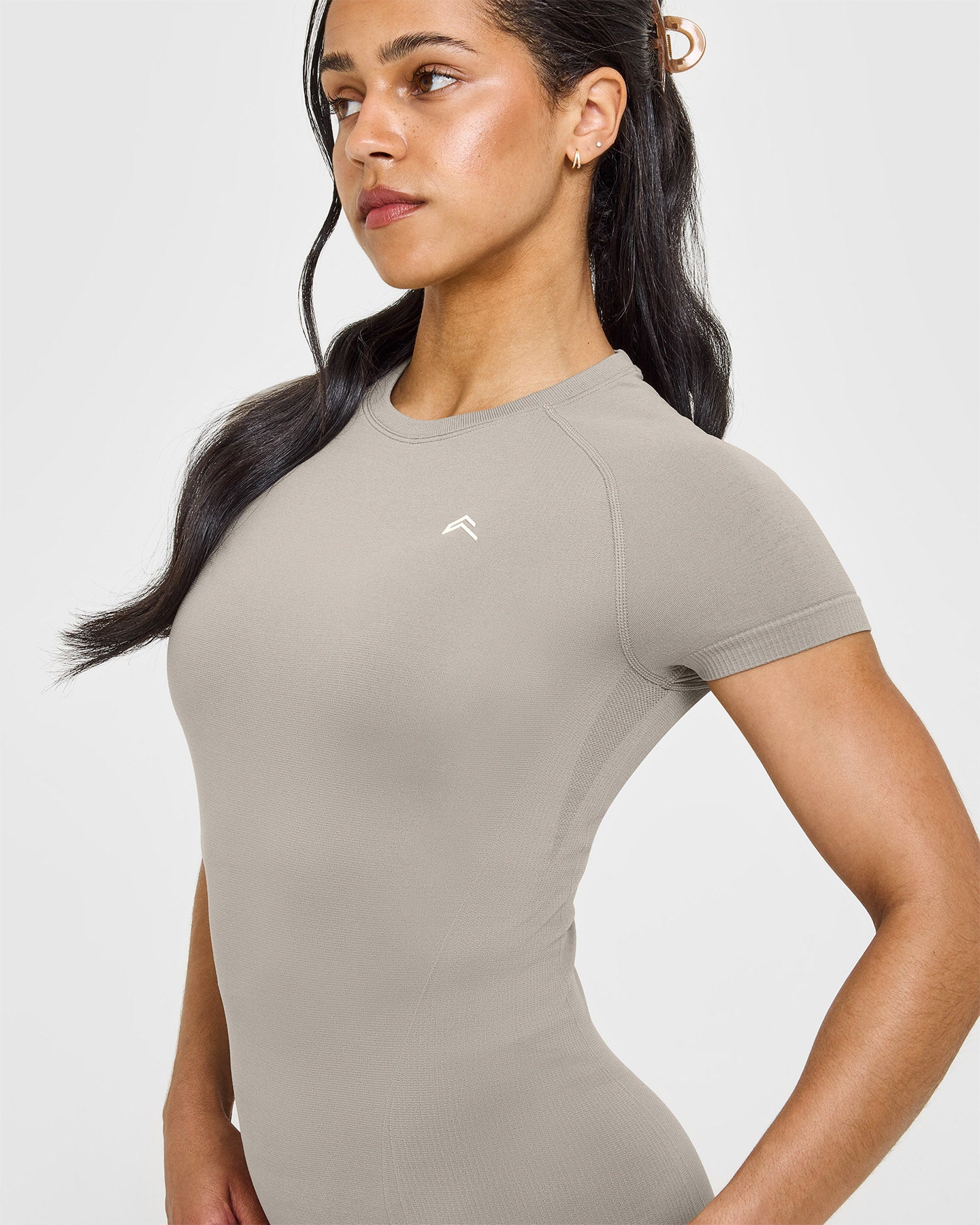 Go To Seamless Fitted Top | Warm Sand - Image 4
