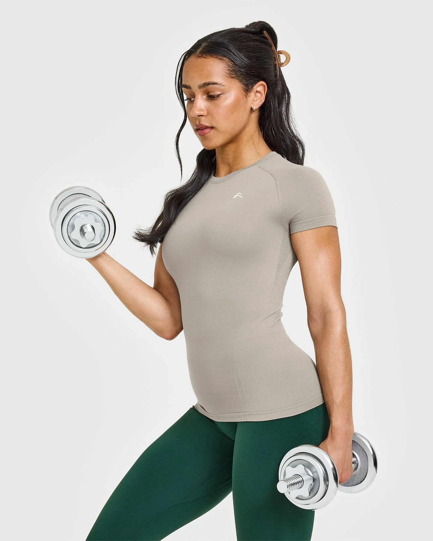 Go To Seamless Fitted Top | Warm Sand - Image 6