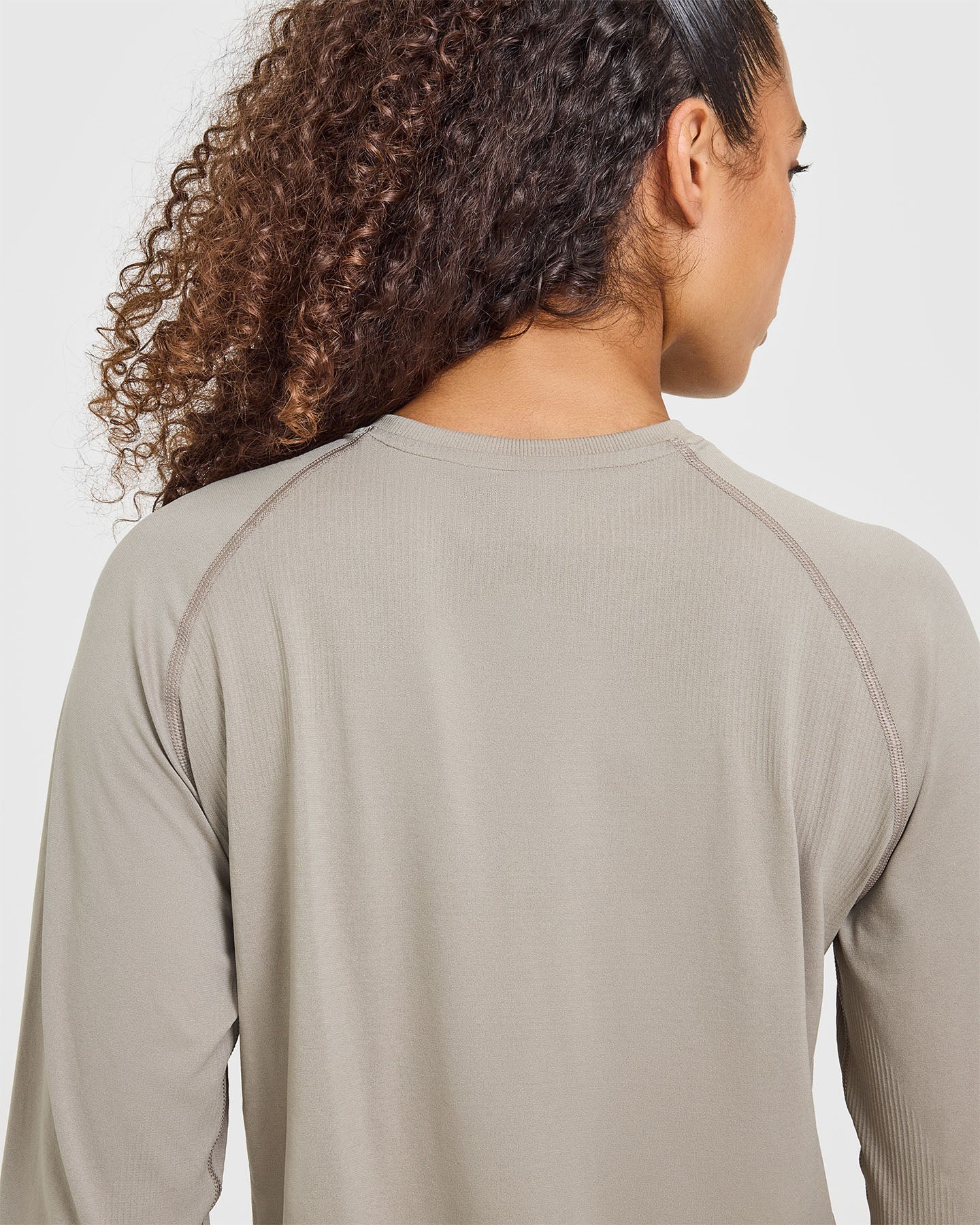 Go To Seamless Loose Long Sleeve Top | Warm Sand - Image 4