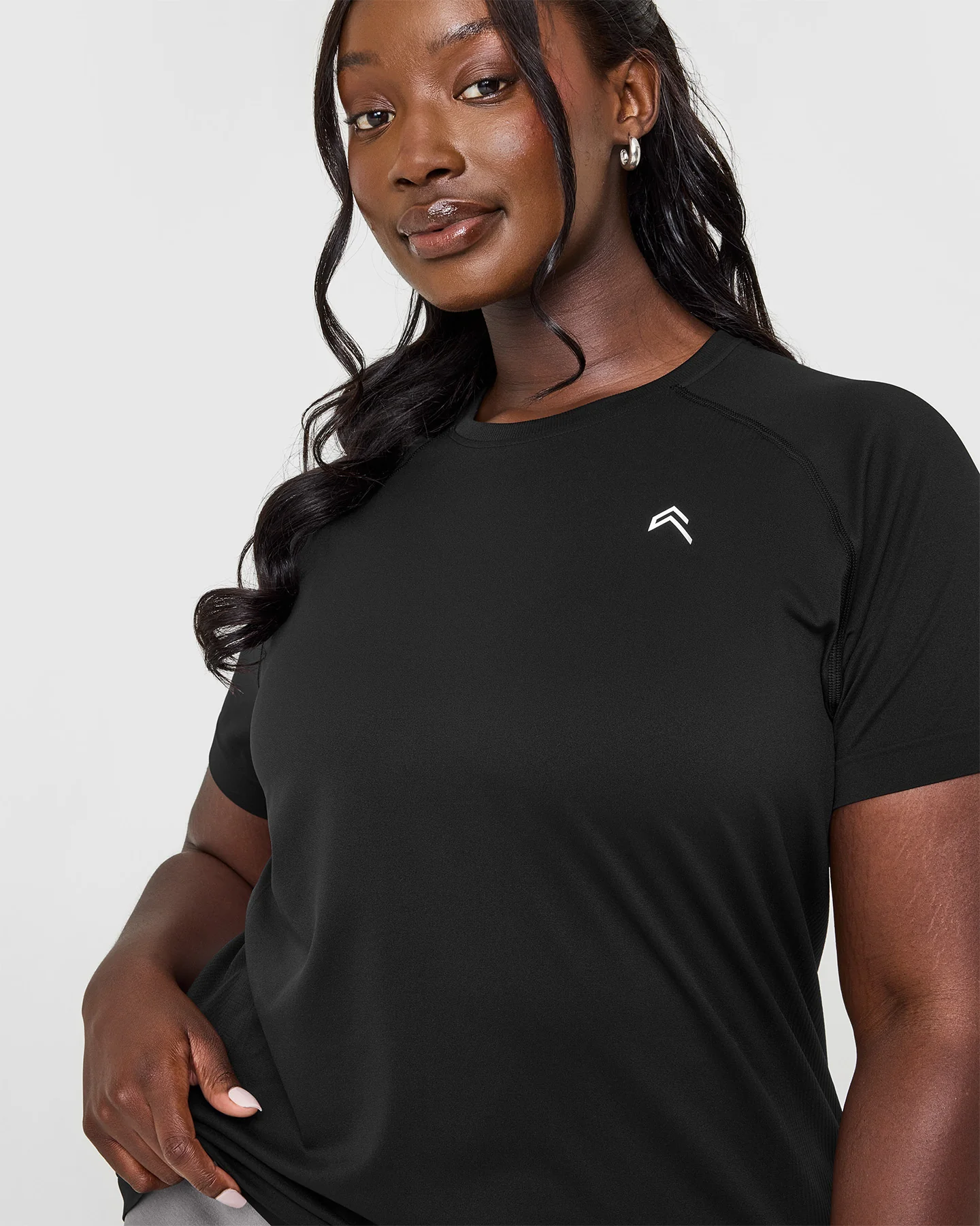 Go To Seamless Loose Top | Black - Image 5