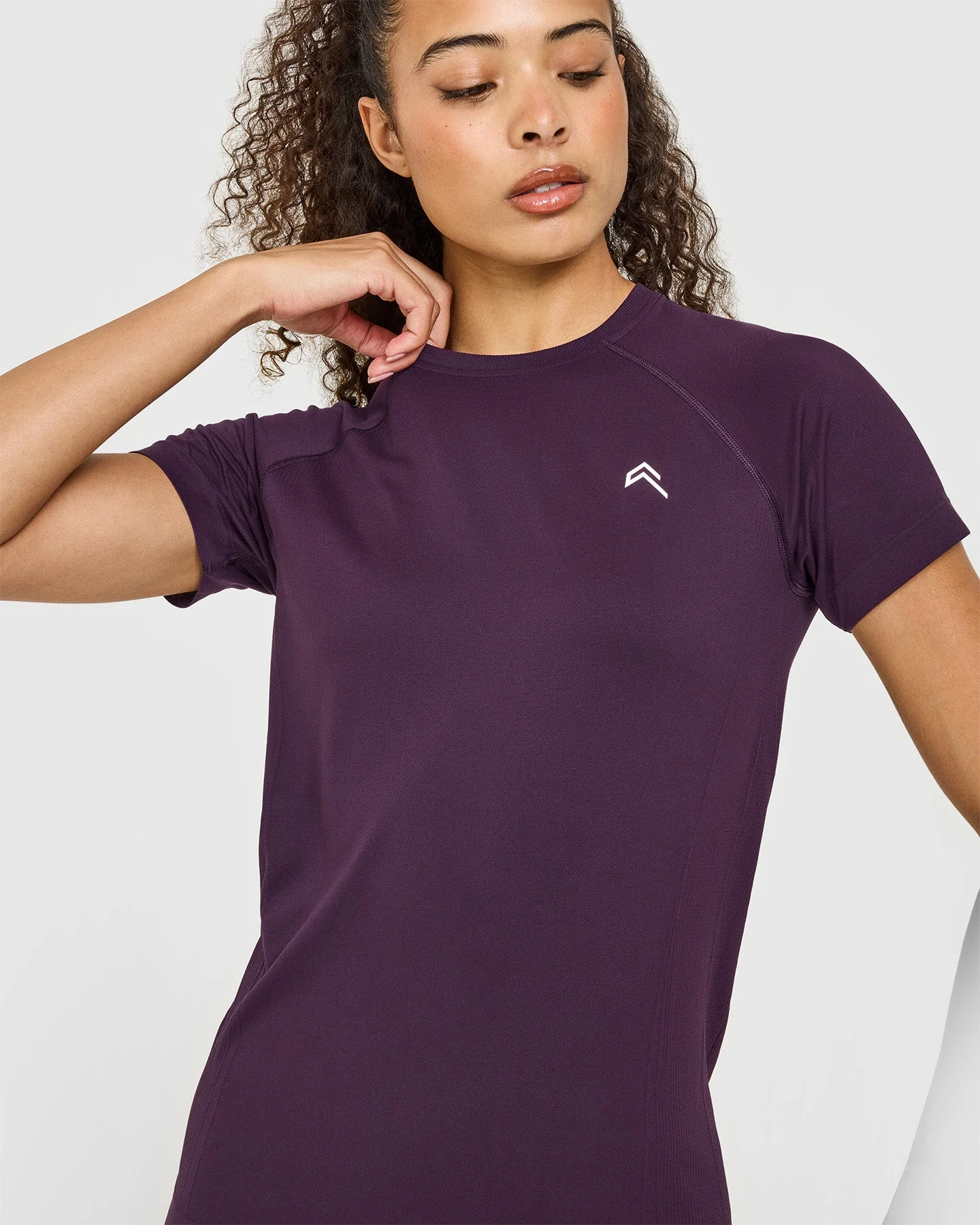 Go To Seamless Loose Top | Blackberry Purple - Image 3