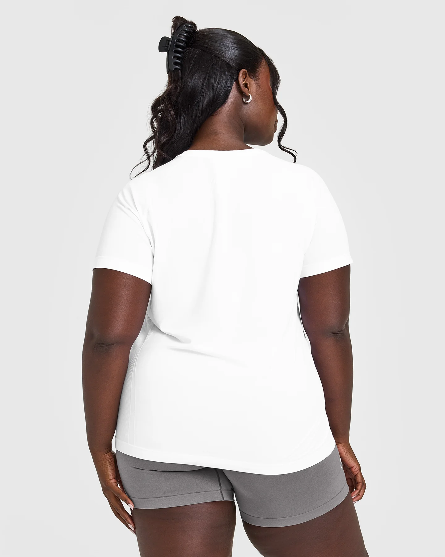 Go To Seamless Loose Top | White - Image 2