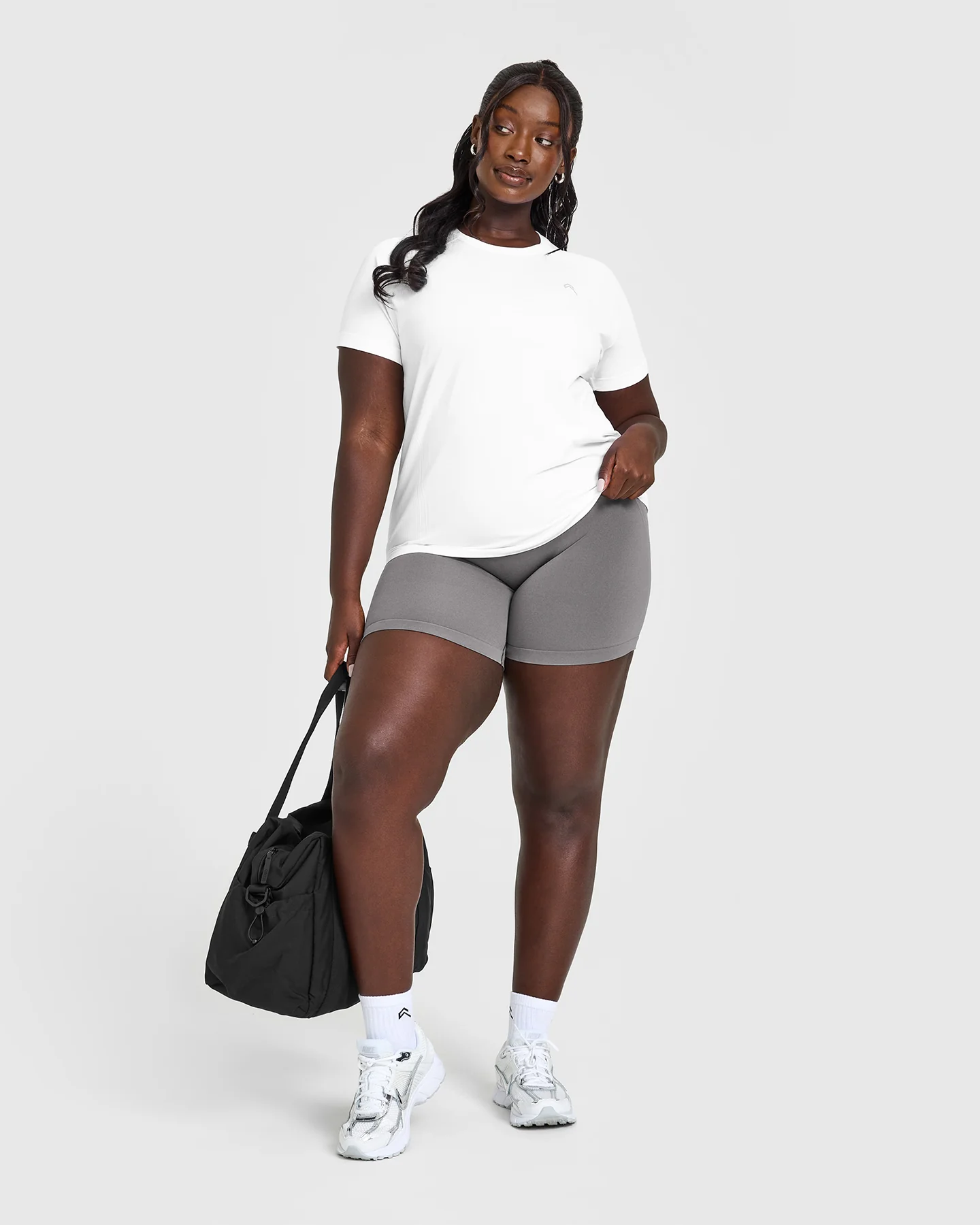 Go To Seamless Loose Top | White - Image 3