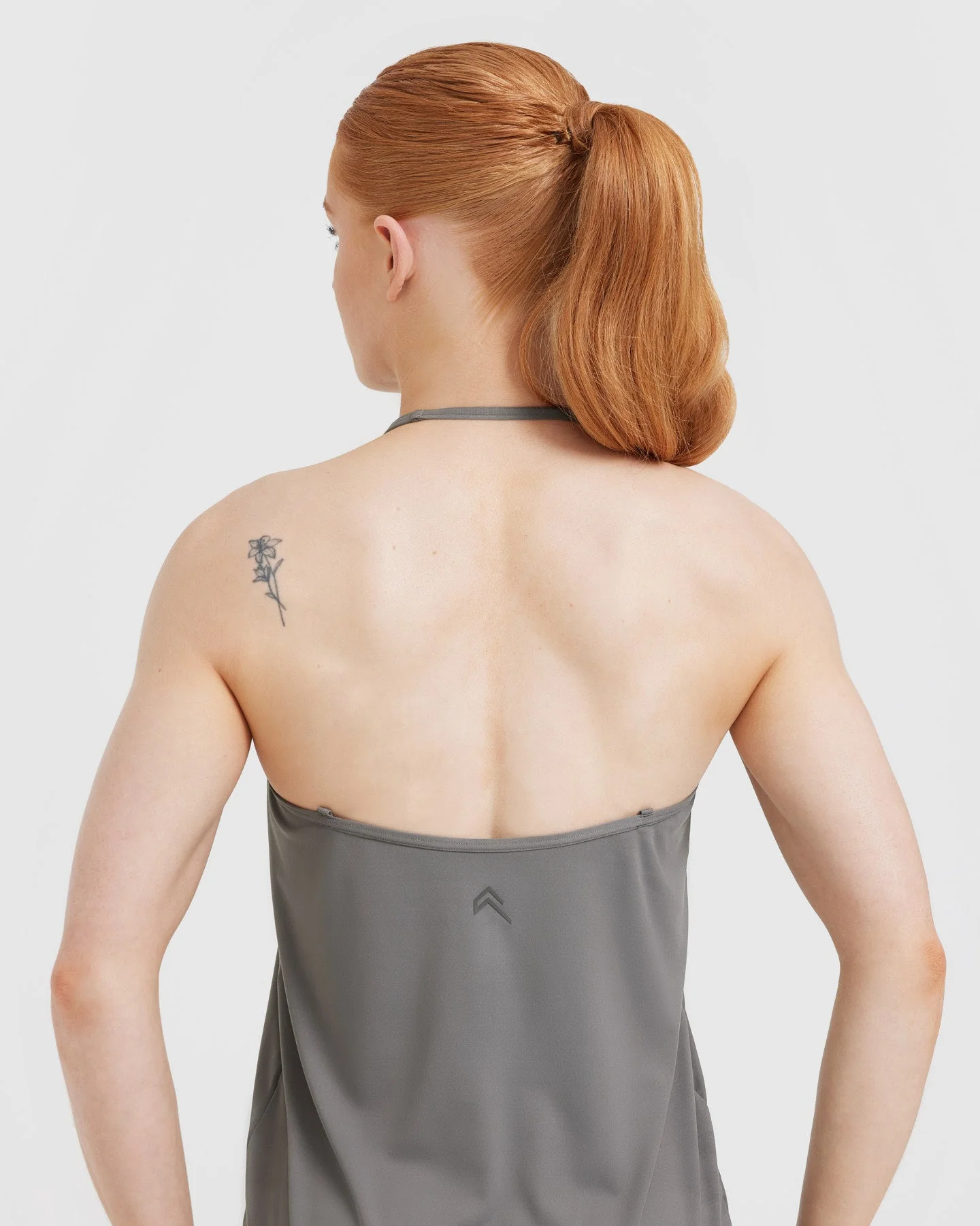 Go To Strappy Loose Vest | Ash Grey - Image 5