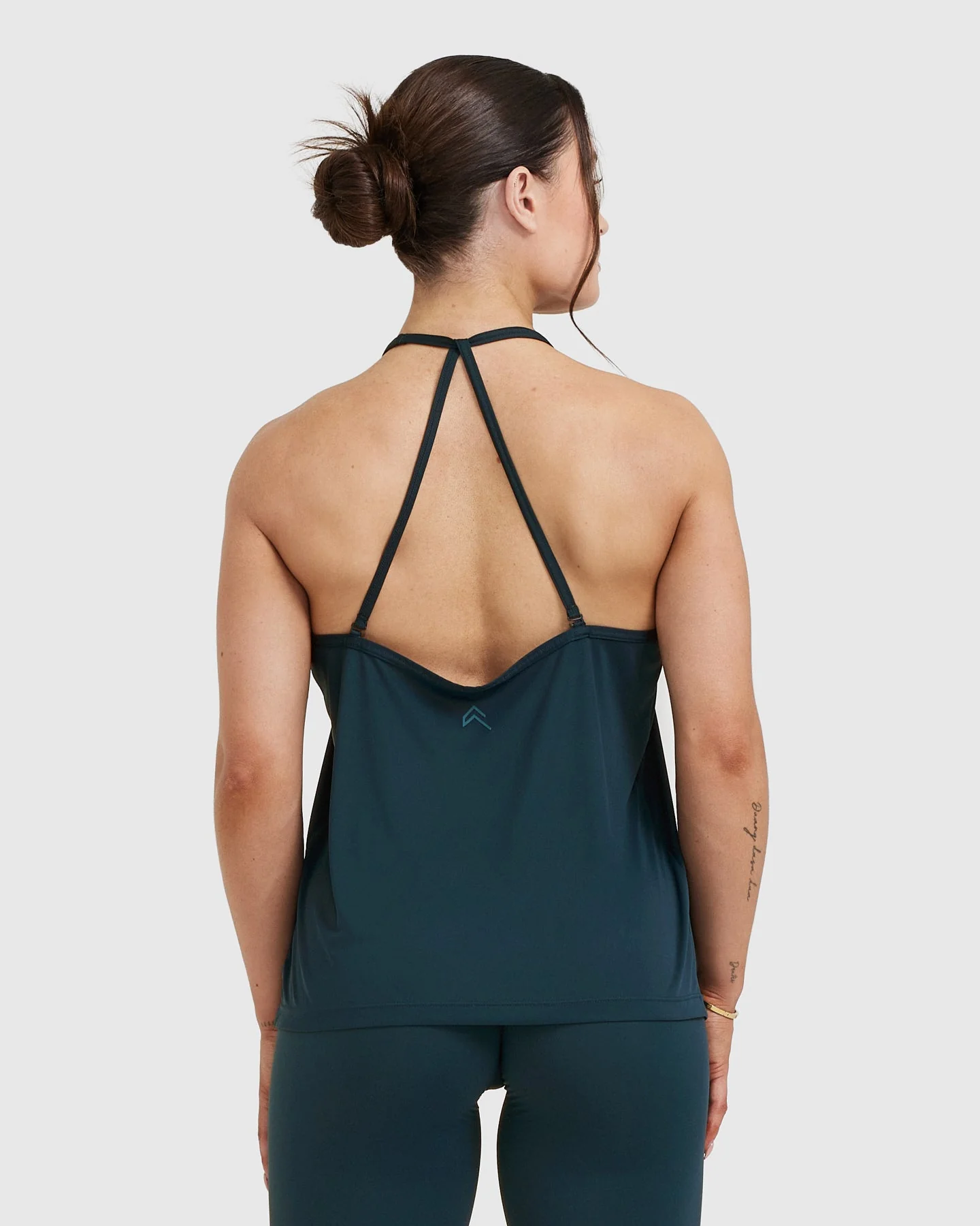 Go To Strappy Loose Vest | Oil Blue - Image 2