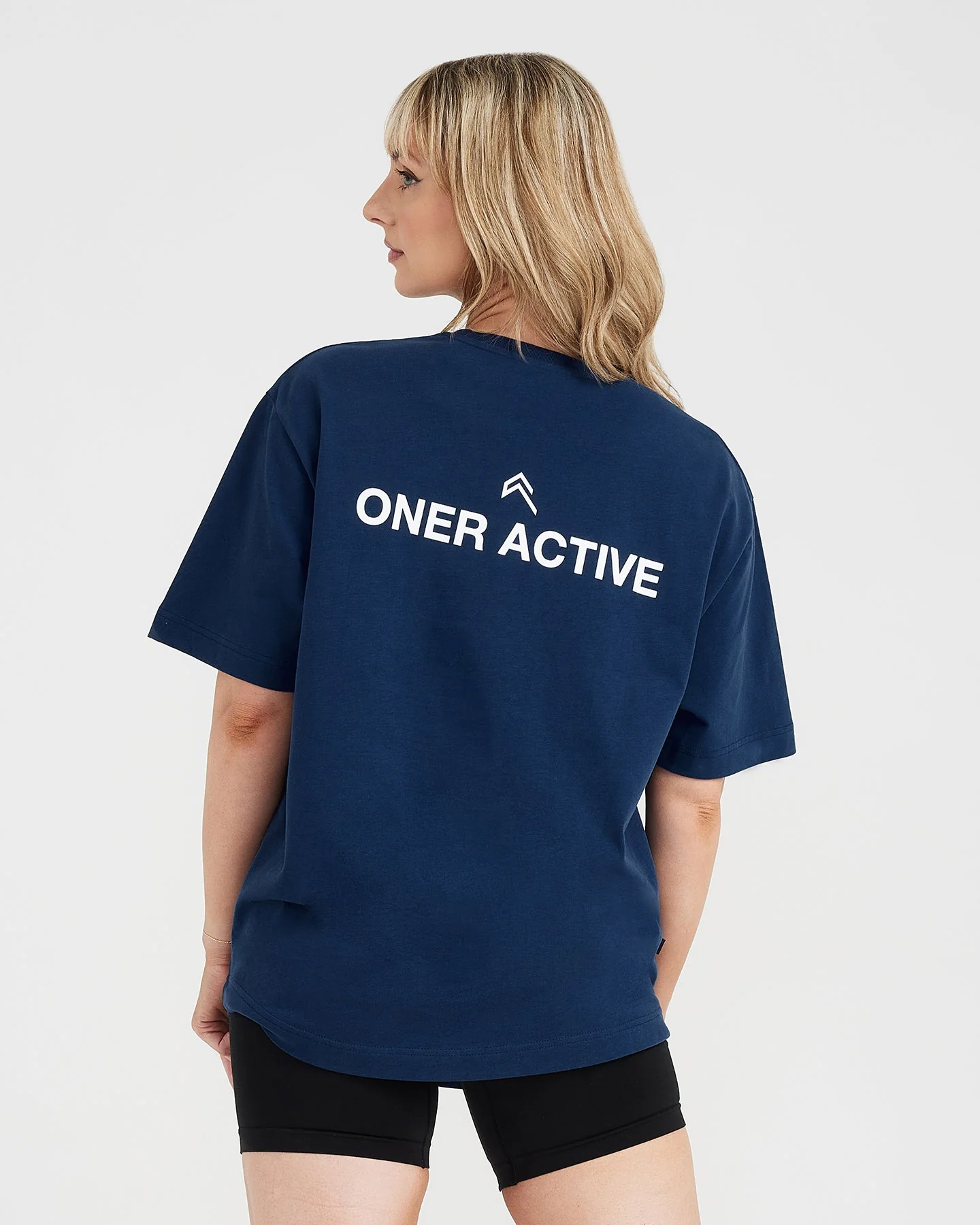 Graphic Oversized Short Sleeve Tee | Washed Midnight - Image 4
