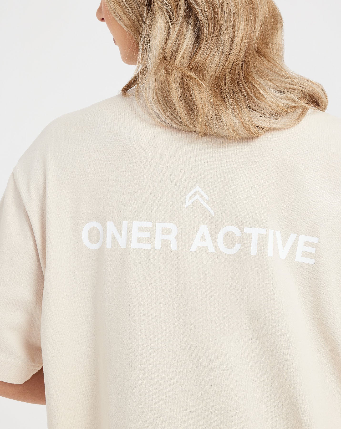 Graphic Oversized Short Sleeve Tee | Washed Sand - Image 5
