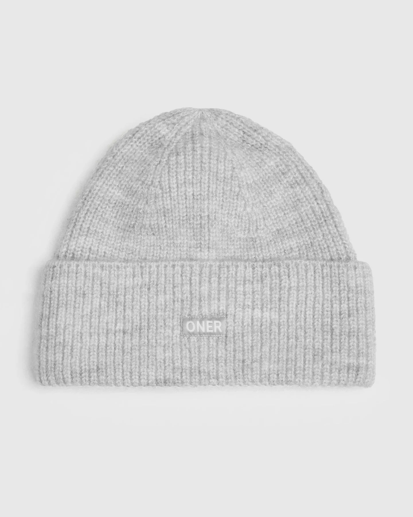 Knit Beanie | Light Grey Marl - Image 2