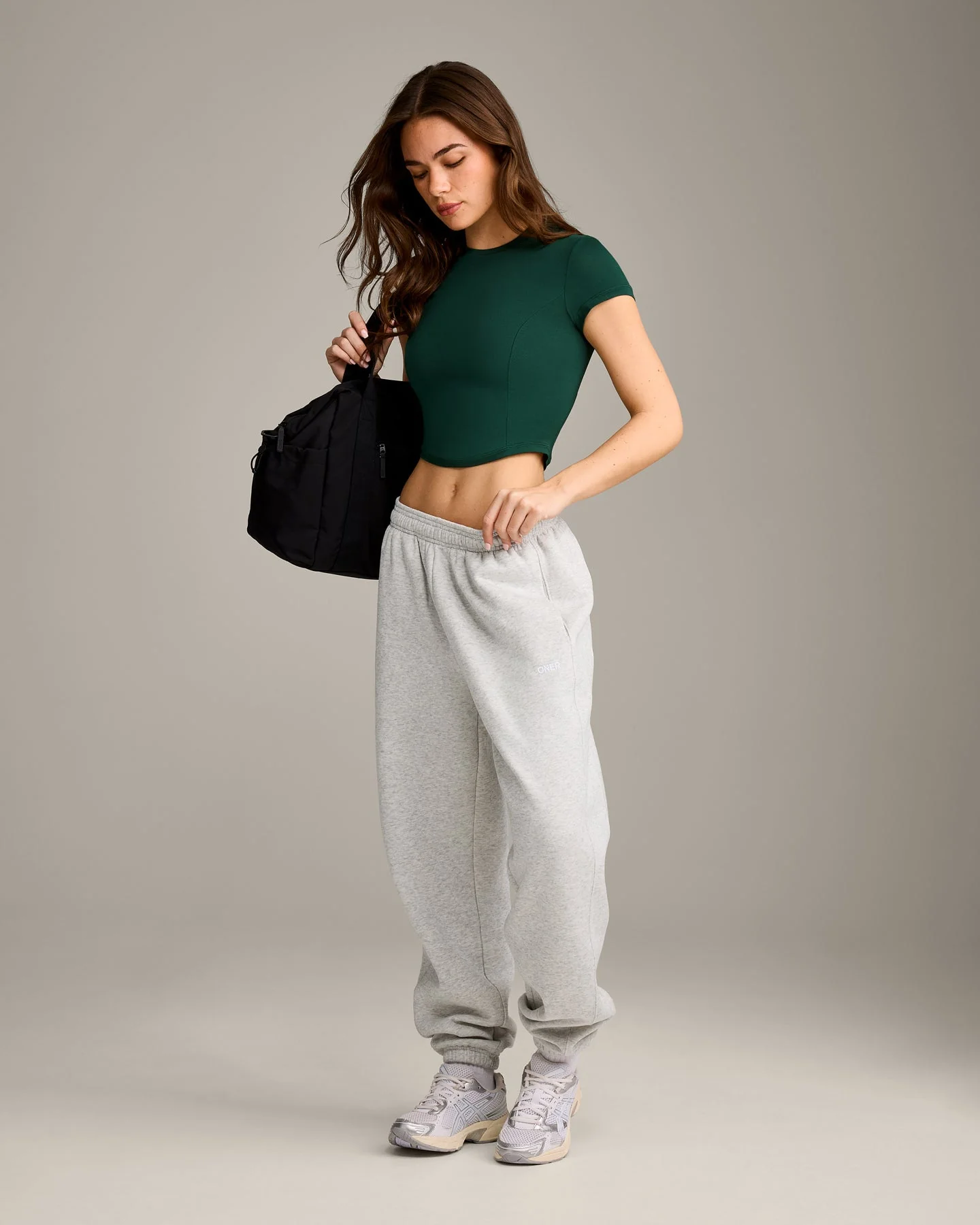 Mellow™ Motion Crew Neck Mid Top | Racing Green - Image 3