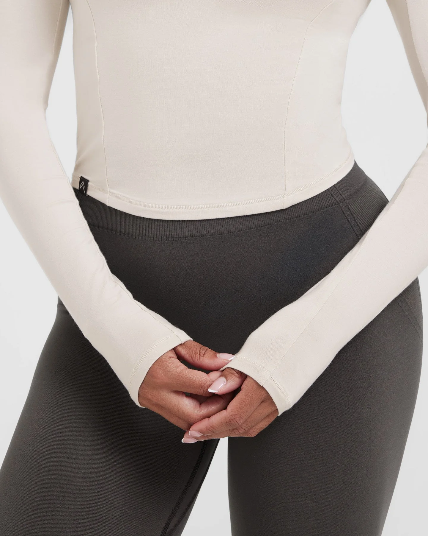 Mellow™ Soft Mid Long Sleeve Top | Sand - Image 5