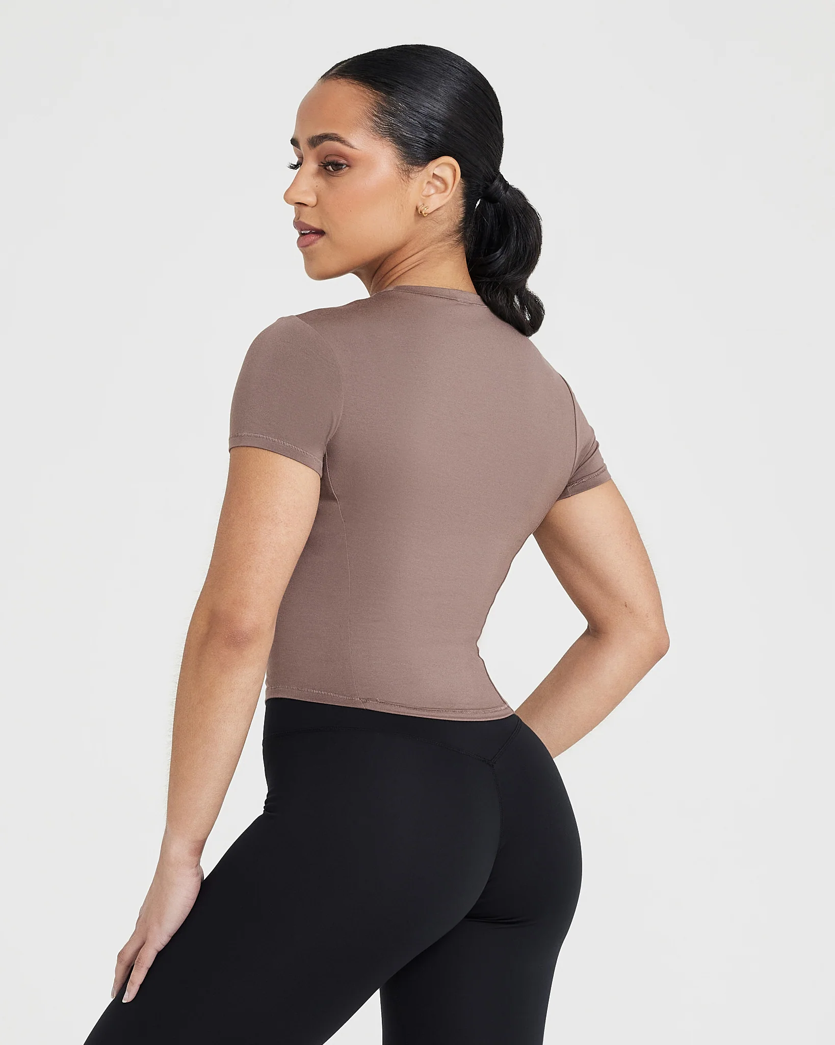 Mellow™ Soft Mid Short Sleeve T-Shirt | Cool Brown - Image 2