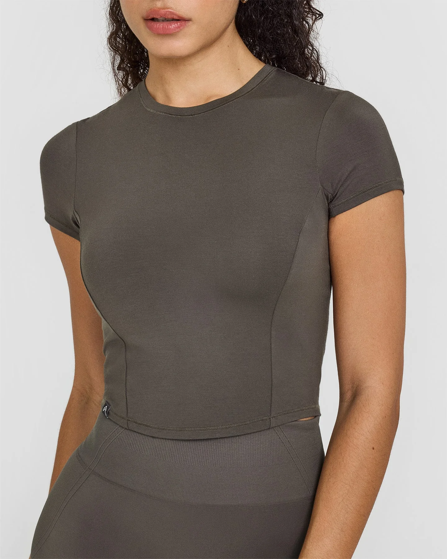 Mellow™ Soft Mid Short Sleeve T-Shirt | Deep Taupe - Image 4