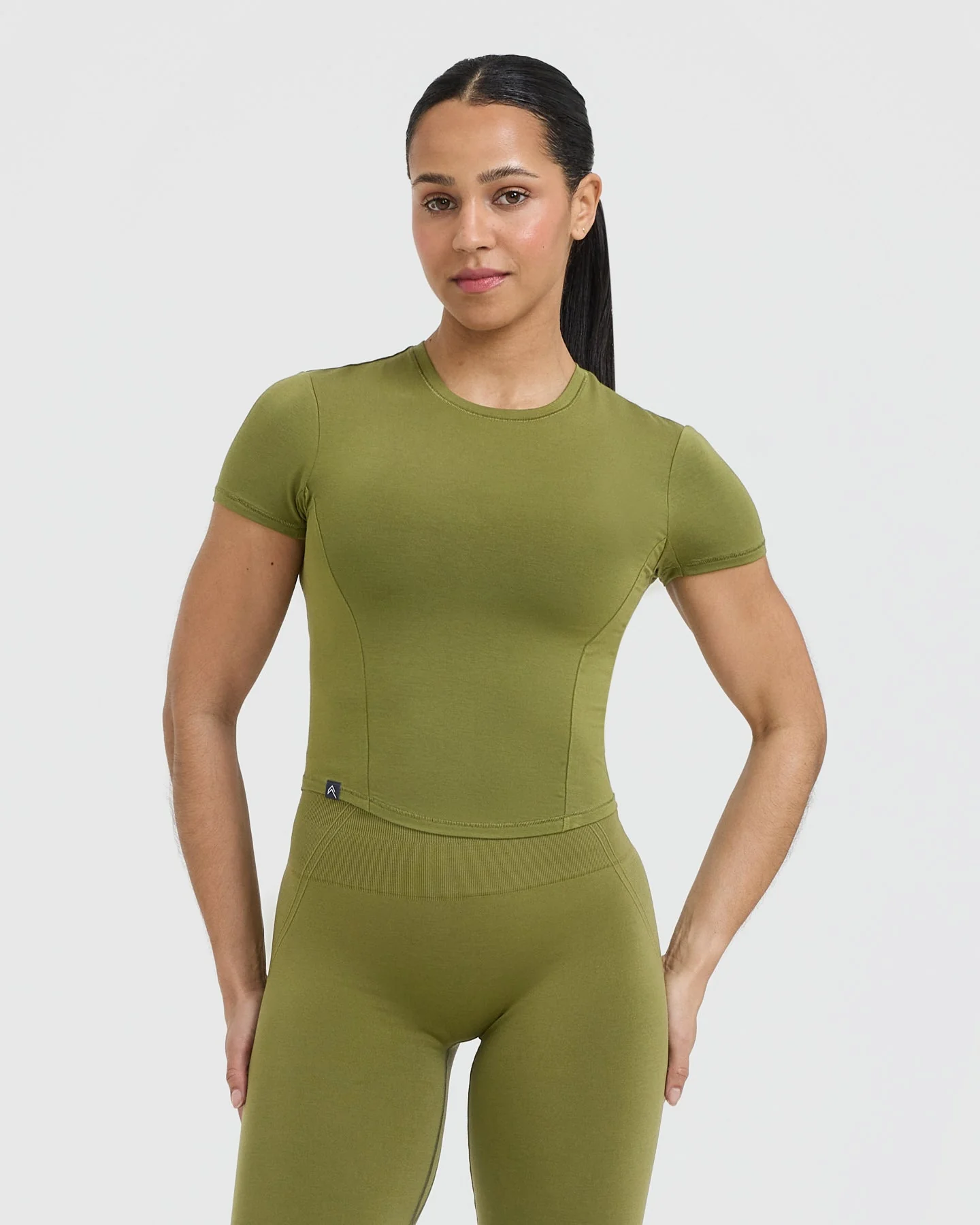 Mellow™ Soft Mid Short Sleeve T-Shirt | Olive Green