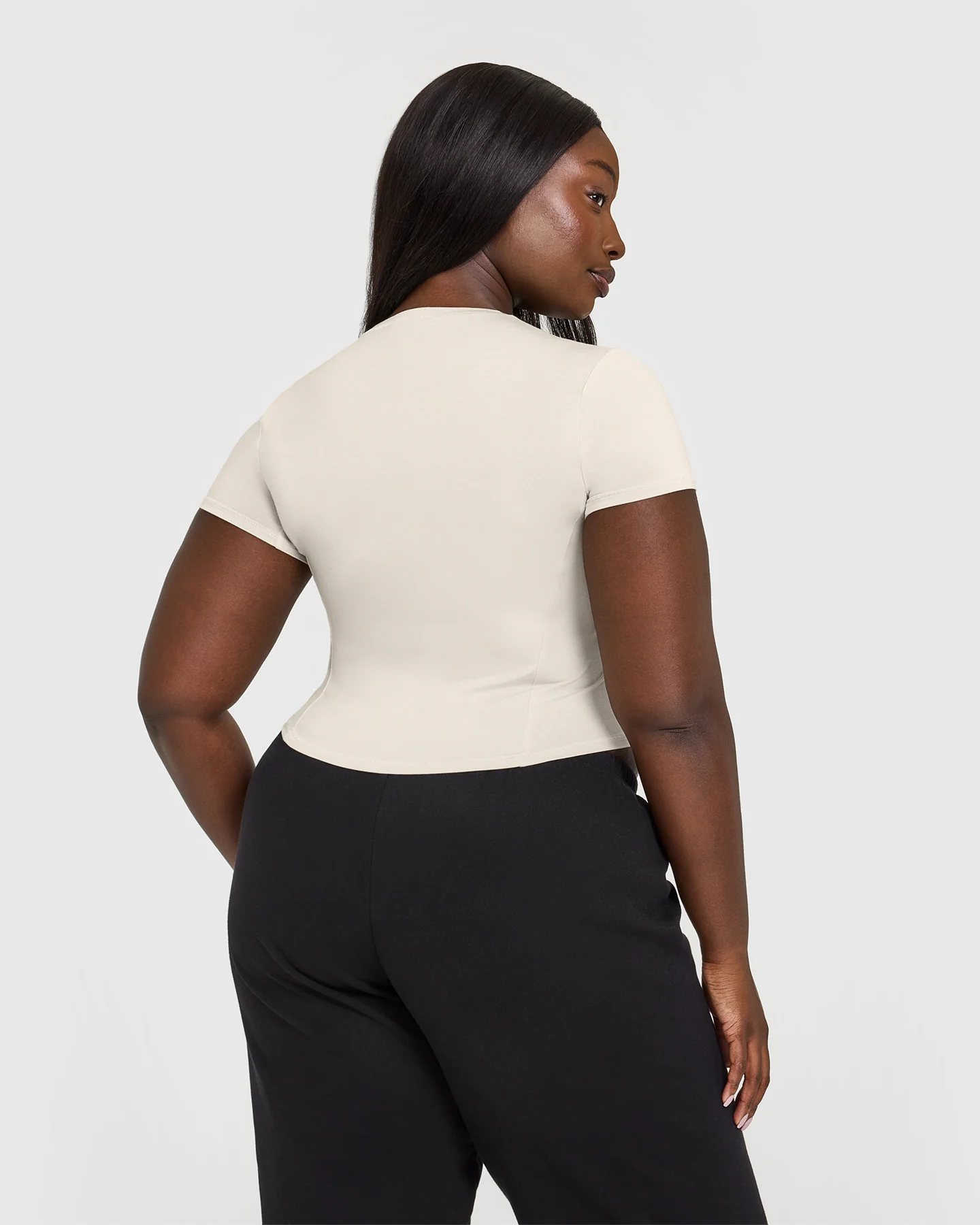 Mellow™ Soft Mid Short Sleeve T-Shirt | Sand - Image 2