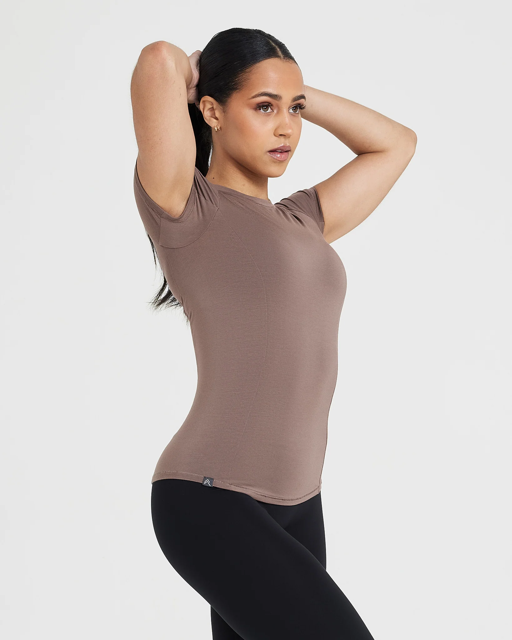 Mellow™ Soft Short Sleeve T-Shirt | Cool Brown - Image 3