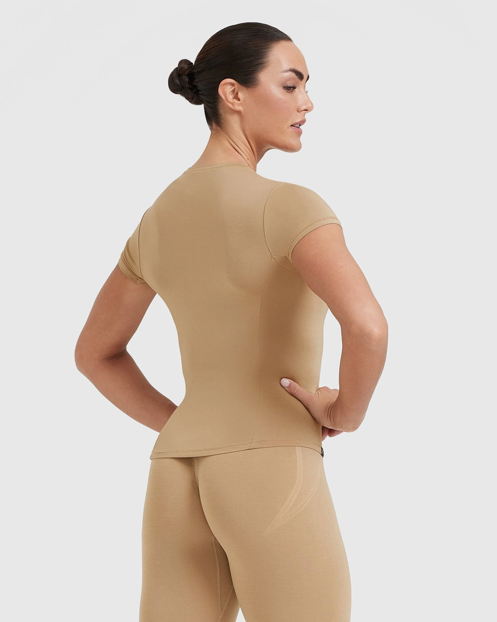 Mellow™ Soft Short Sleeve T-Shirt | Dune Brown - Image 2