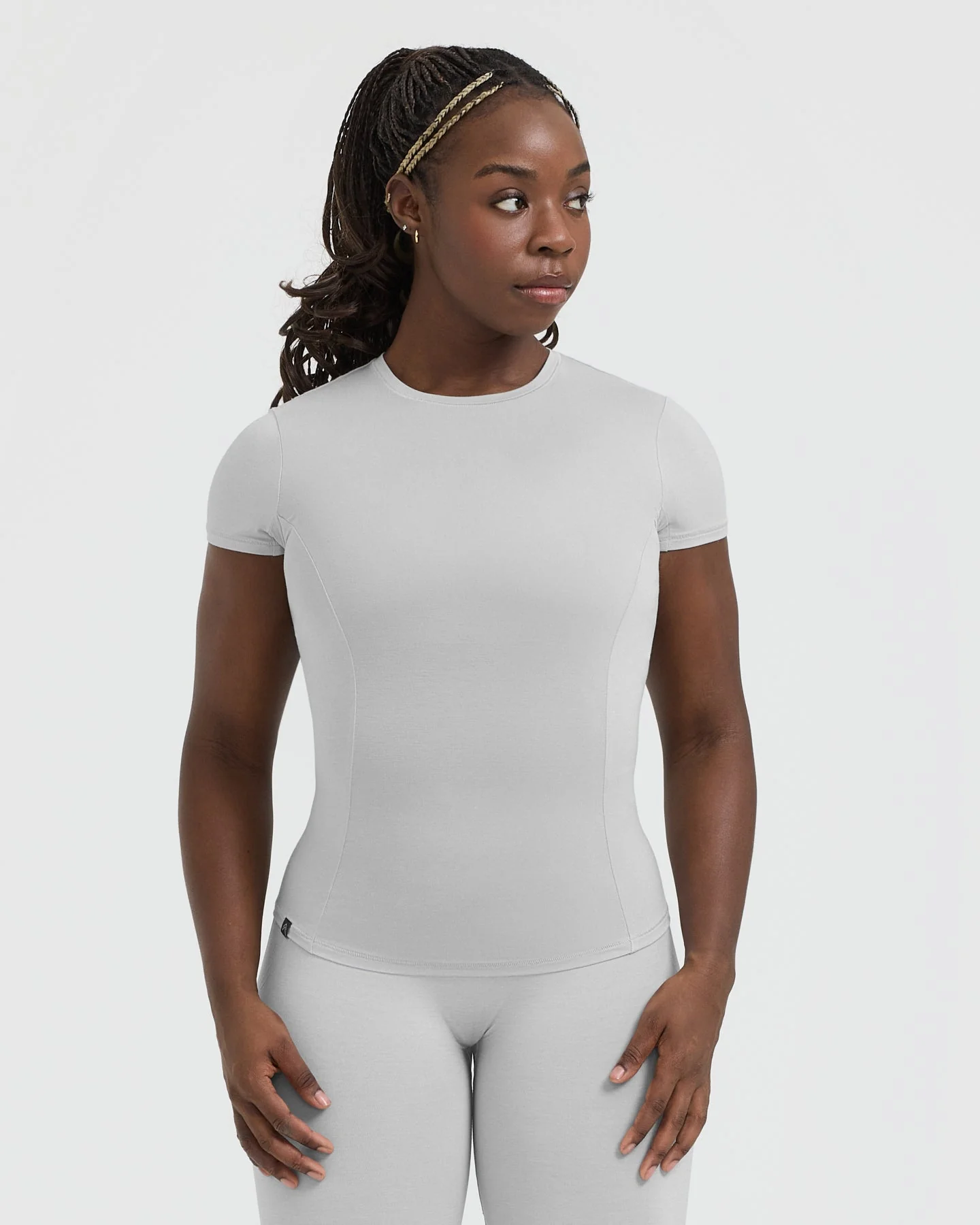Mellow™ Soft Short Sleeve T-Shirt | Light Grey