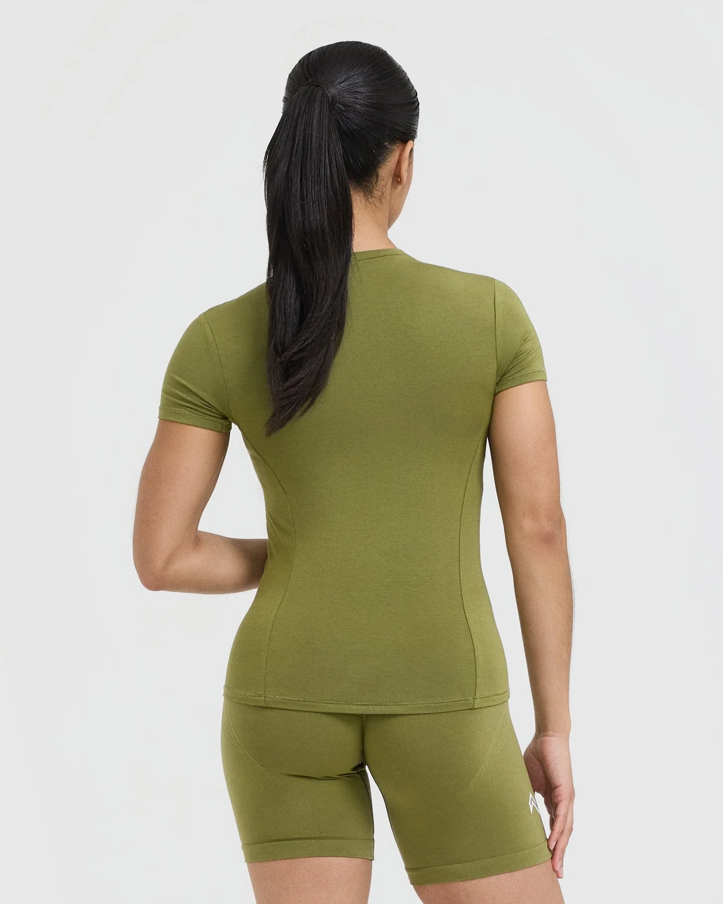Mellow™ Soft Short Sleeve T-Shirt | Olive Green - Image 2