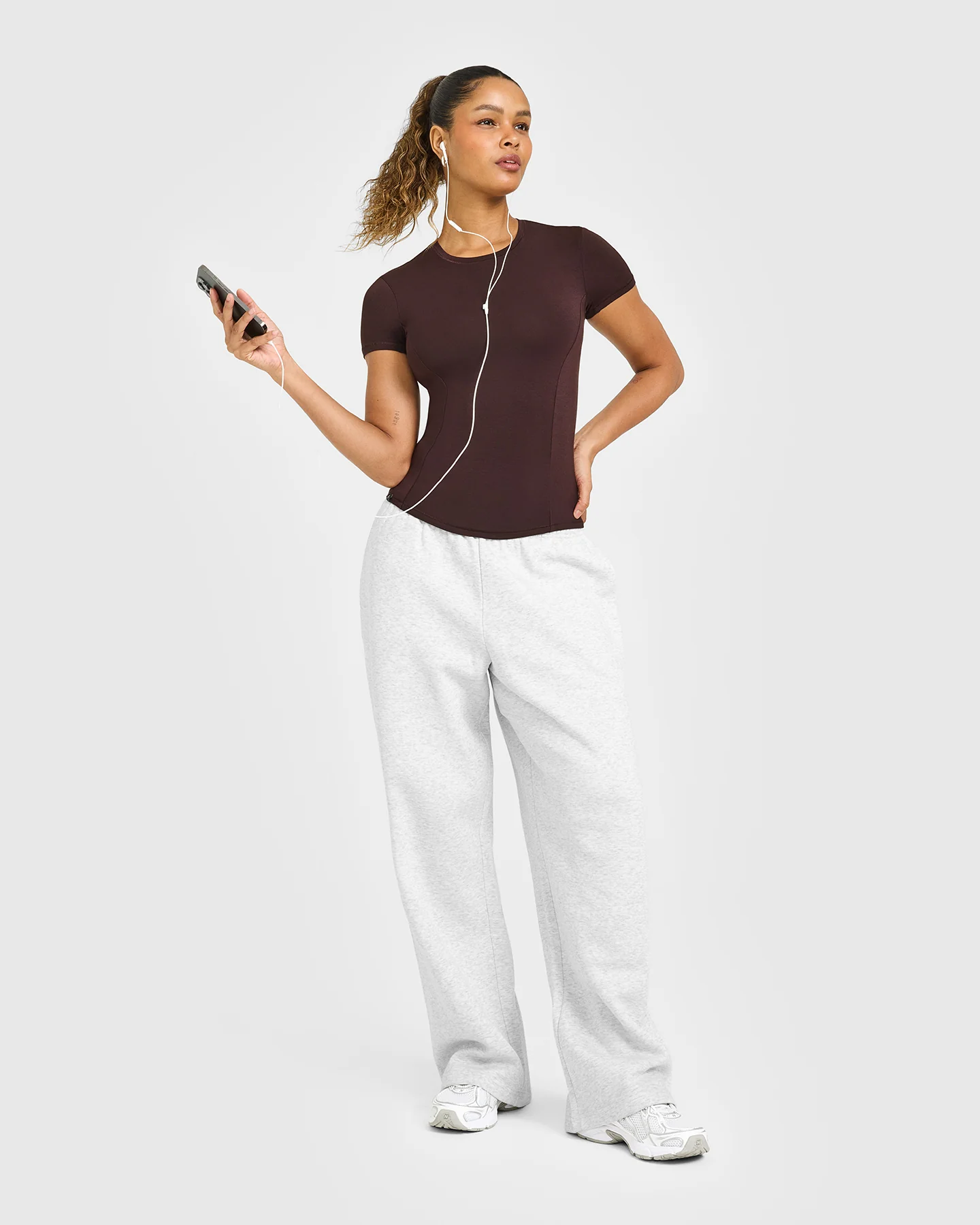 Mellow™ Soft Short Sleeve T-Shirt | Plum Brown - Image 2