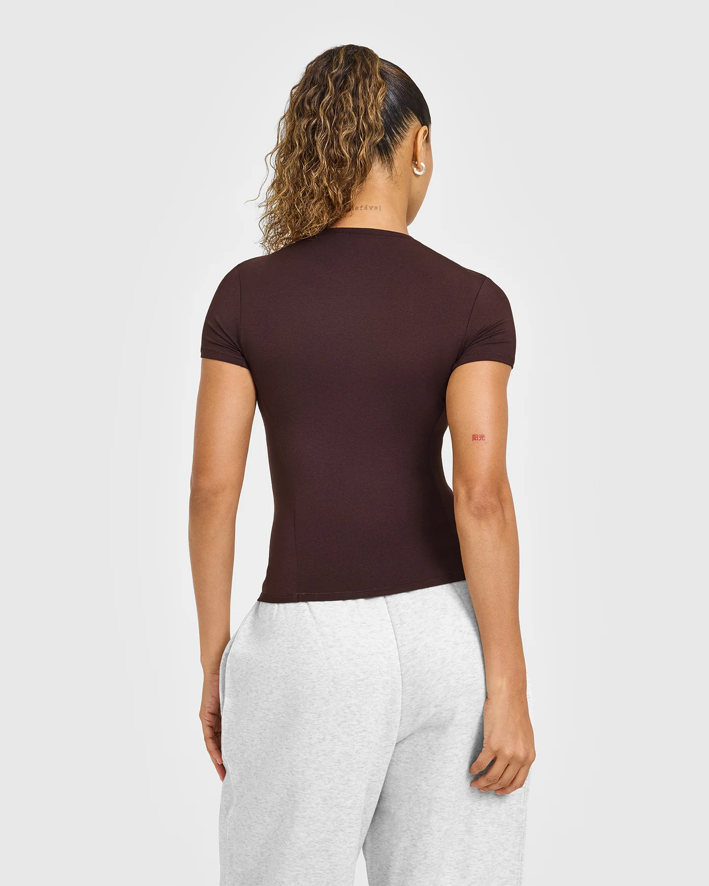 Mellow™ Soft Short Sleeve T-Shirt | Plum Brown - Image 5