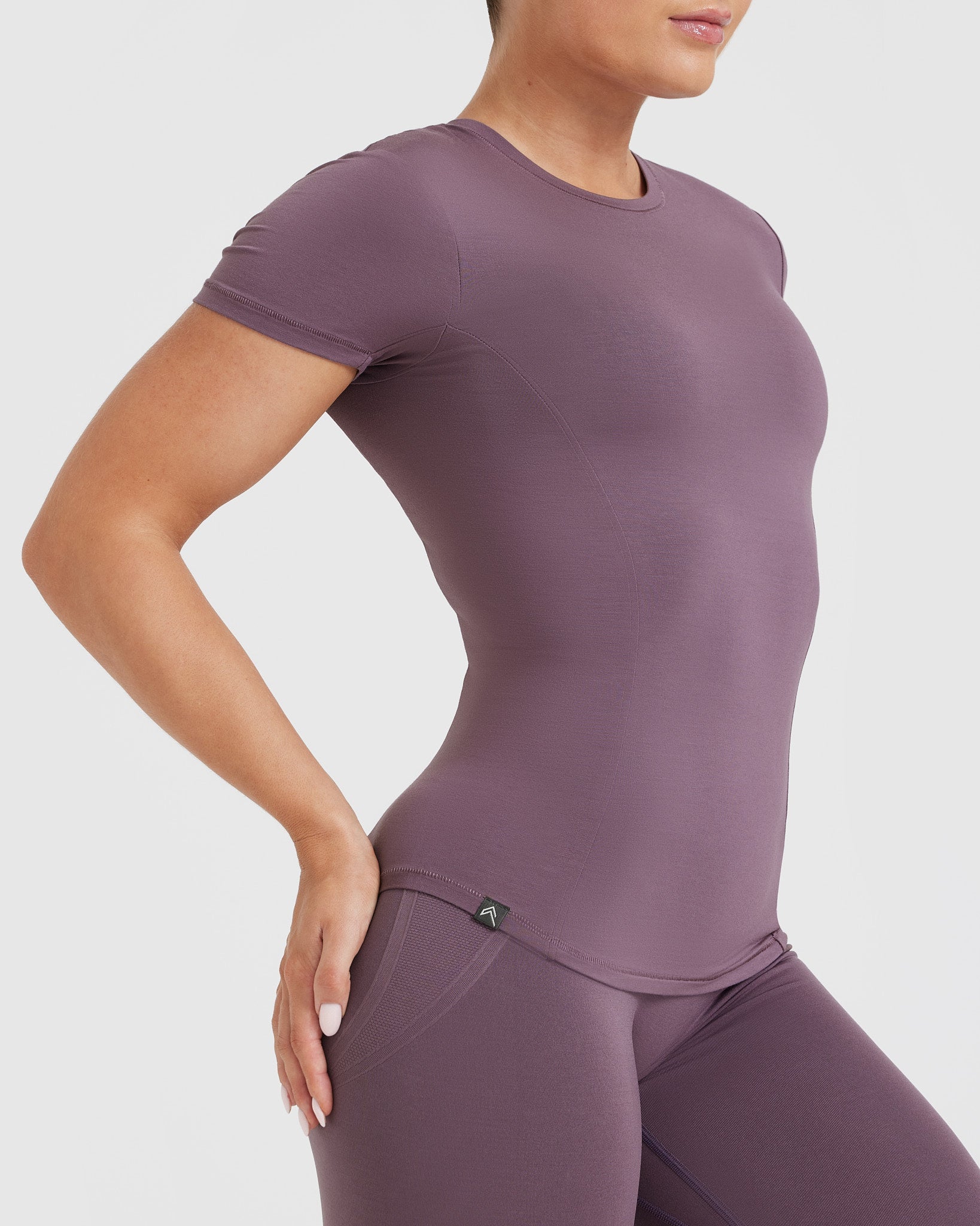 Mellow™ Soft Short Sleeve T-Shirt | Vintage Purple - Image 6