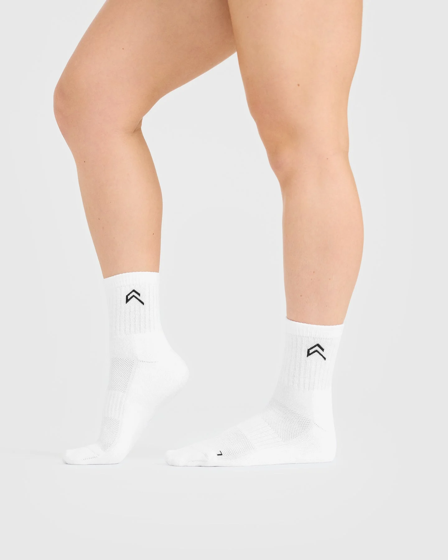 Mid Crew Socks 5 Pack | Grey/White/Black - Image 4