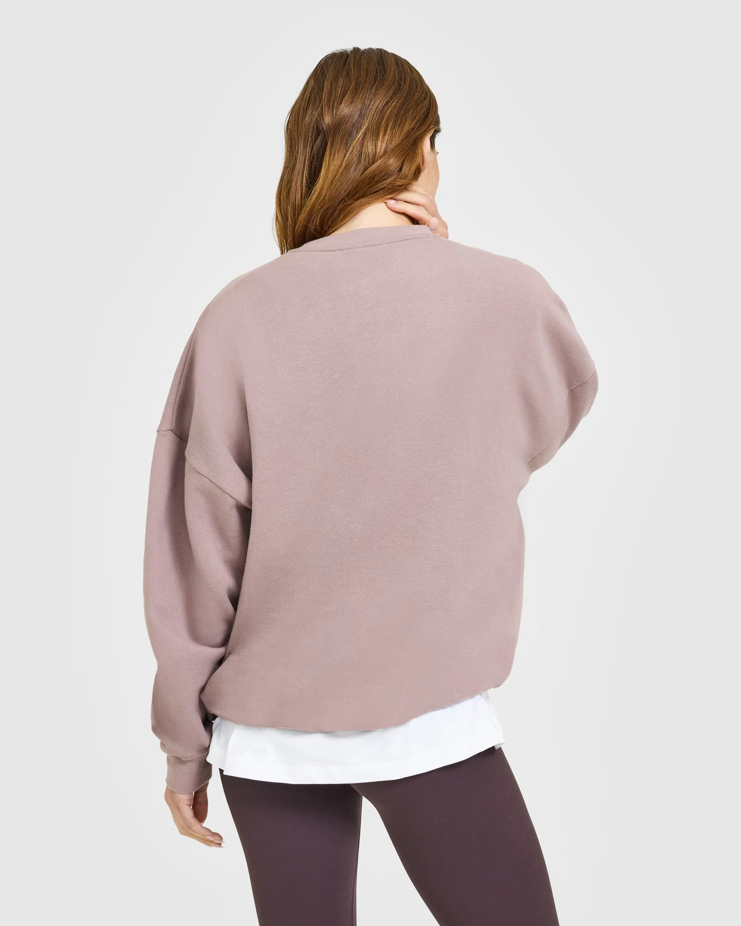 Mid Weight Sweatshirt | Dusty Purple - Image 6