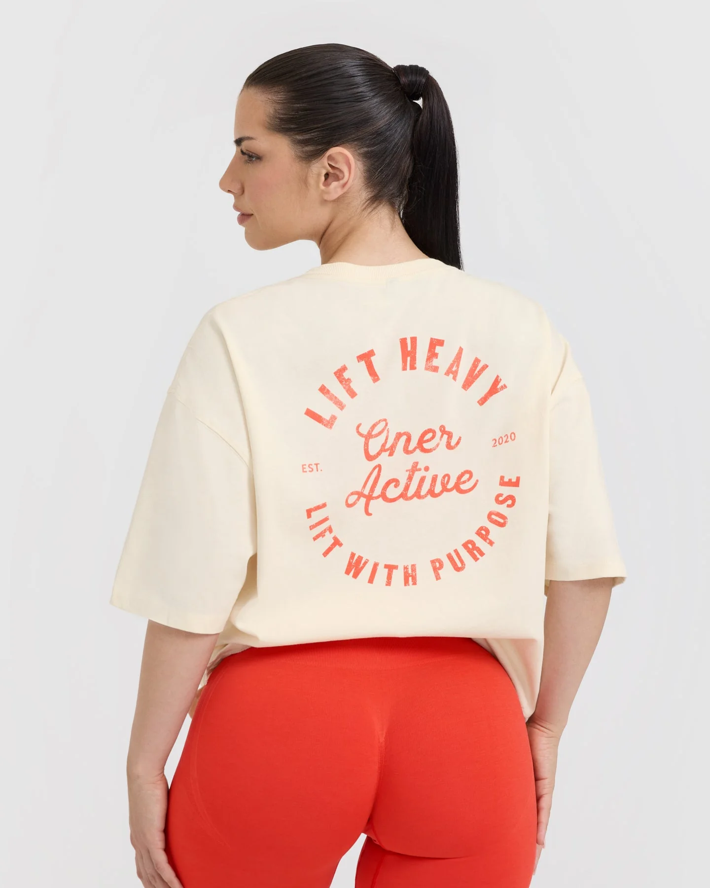 OA Graphic Washed T-Shirt | Off White - Image 5