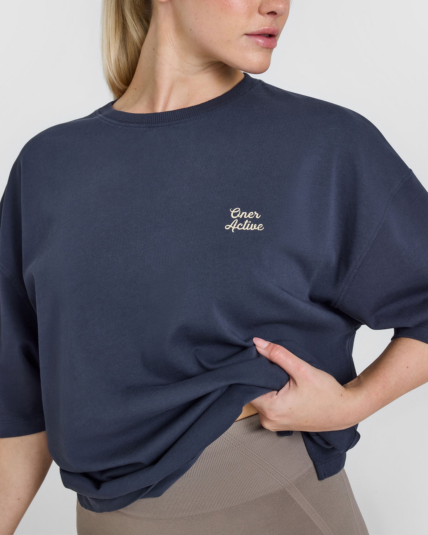 OA Graphic Washed T-Shirt | True Blue - Image 4