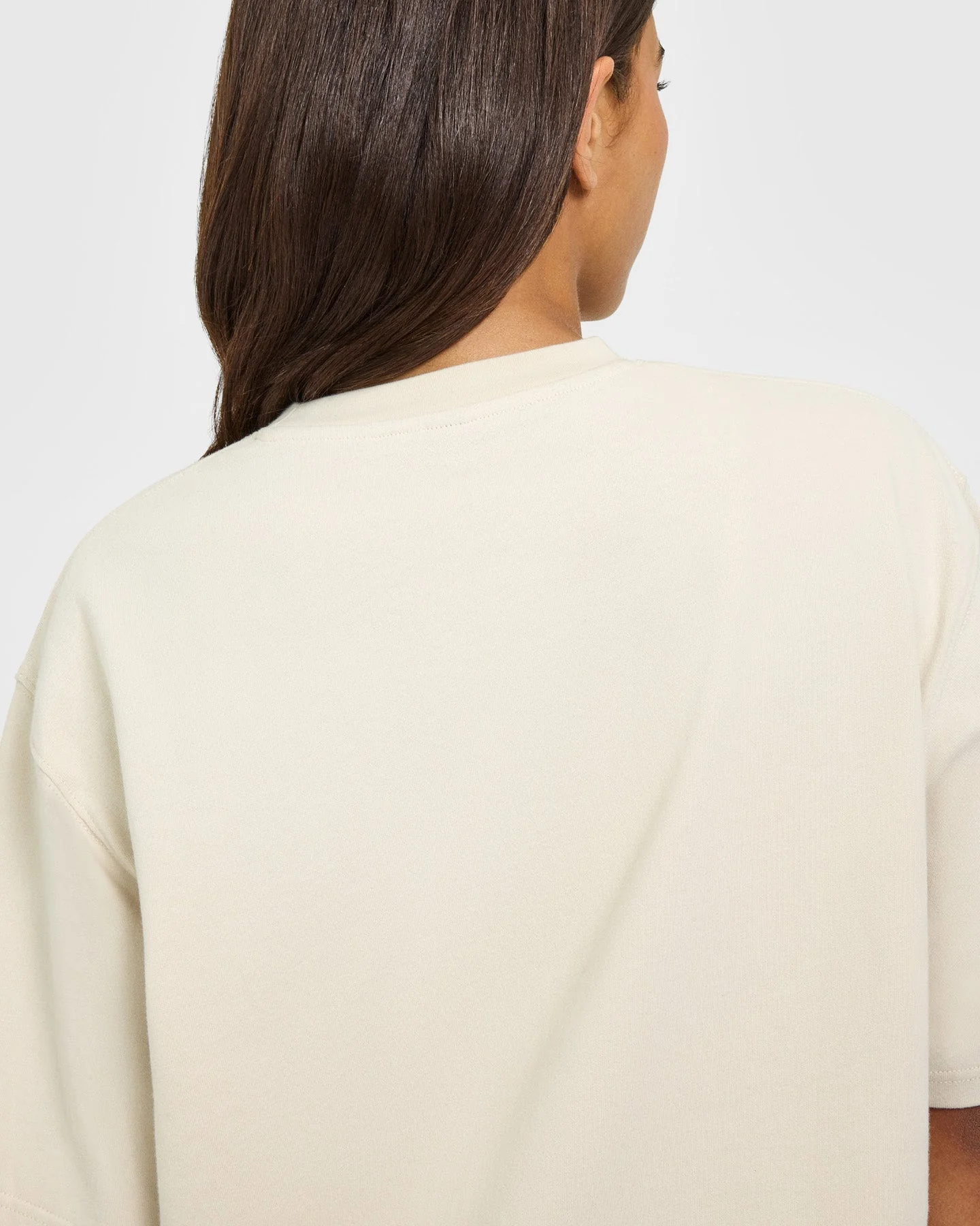 Oversized Oner Girlfriend Washed T-Shirt | Sand - Image 6