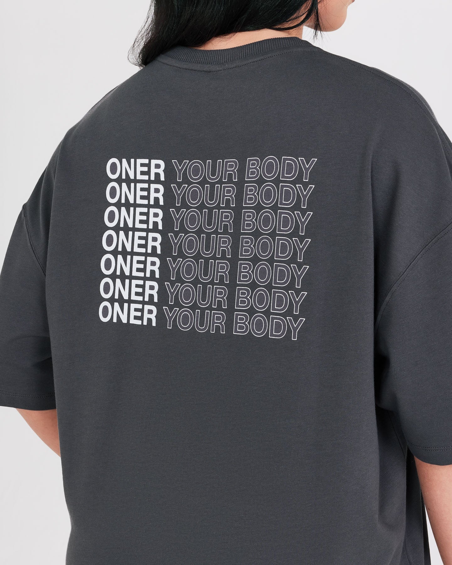 OYB Graphic Unisex T-Shirt | Coal - Image 5