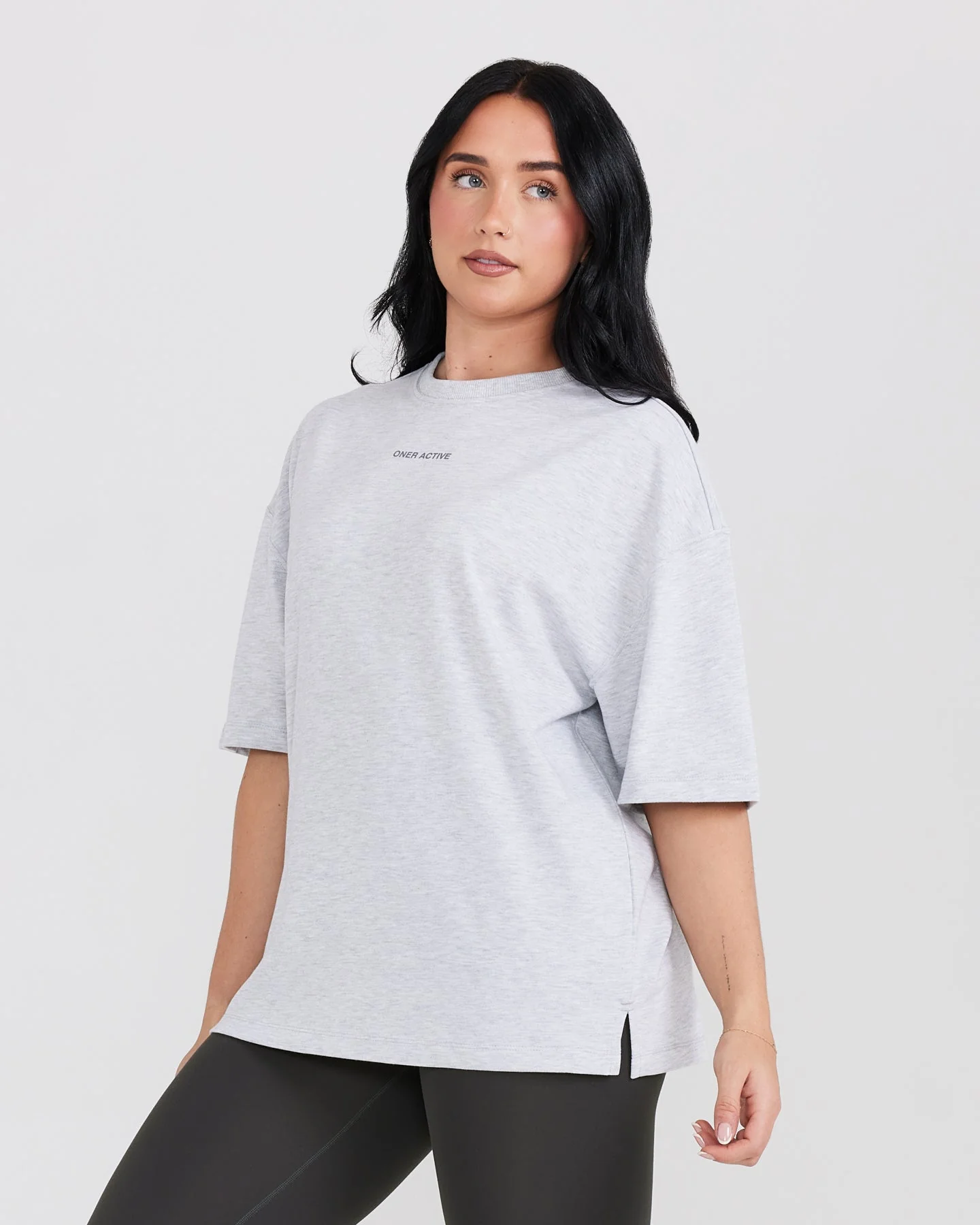 OYB Graphic Unisex T-Shirt | Light Grey Marl - Image 3