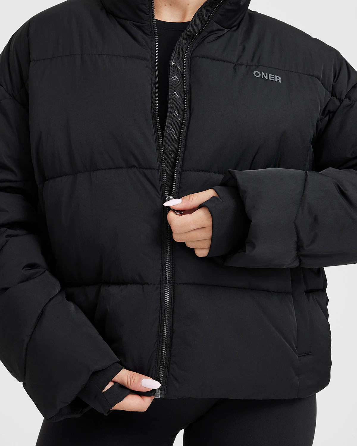 Puffer Jacket | Black - Image 5