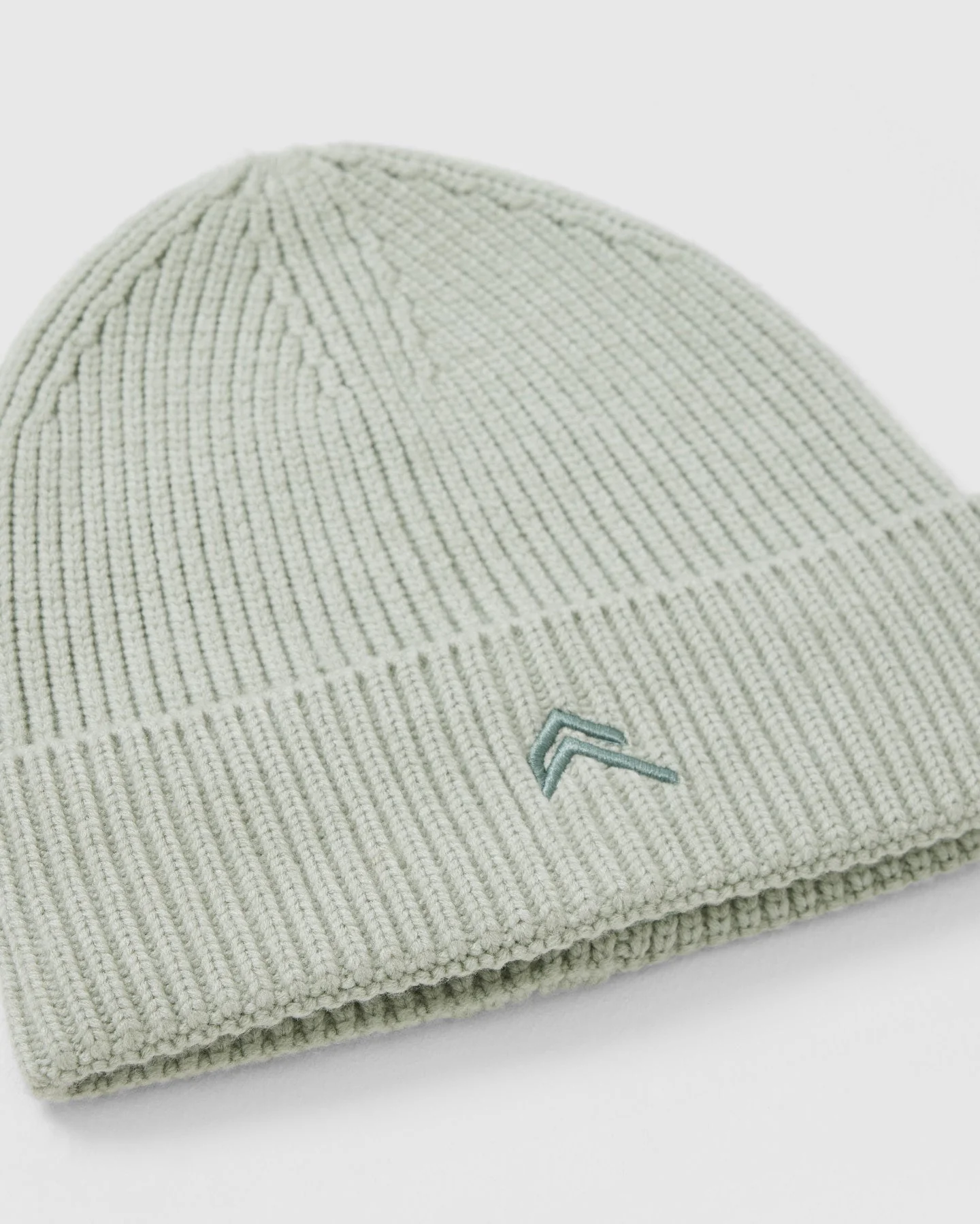 Ribbed Beanie | Tea Green - Image 5