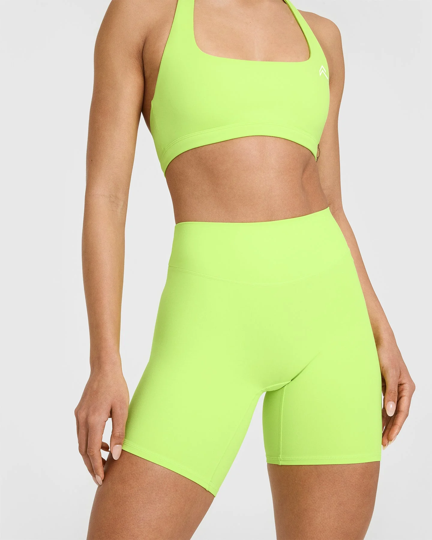 SoftMotion™ Cycling Shorts 8" | Citrus Green - Image 4