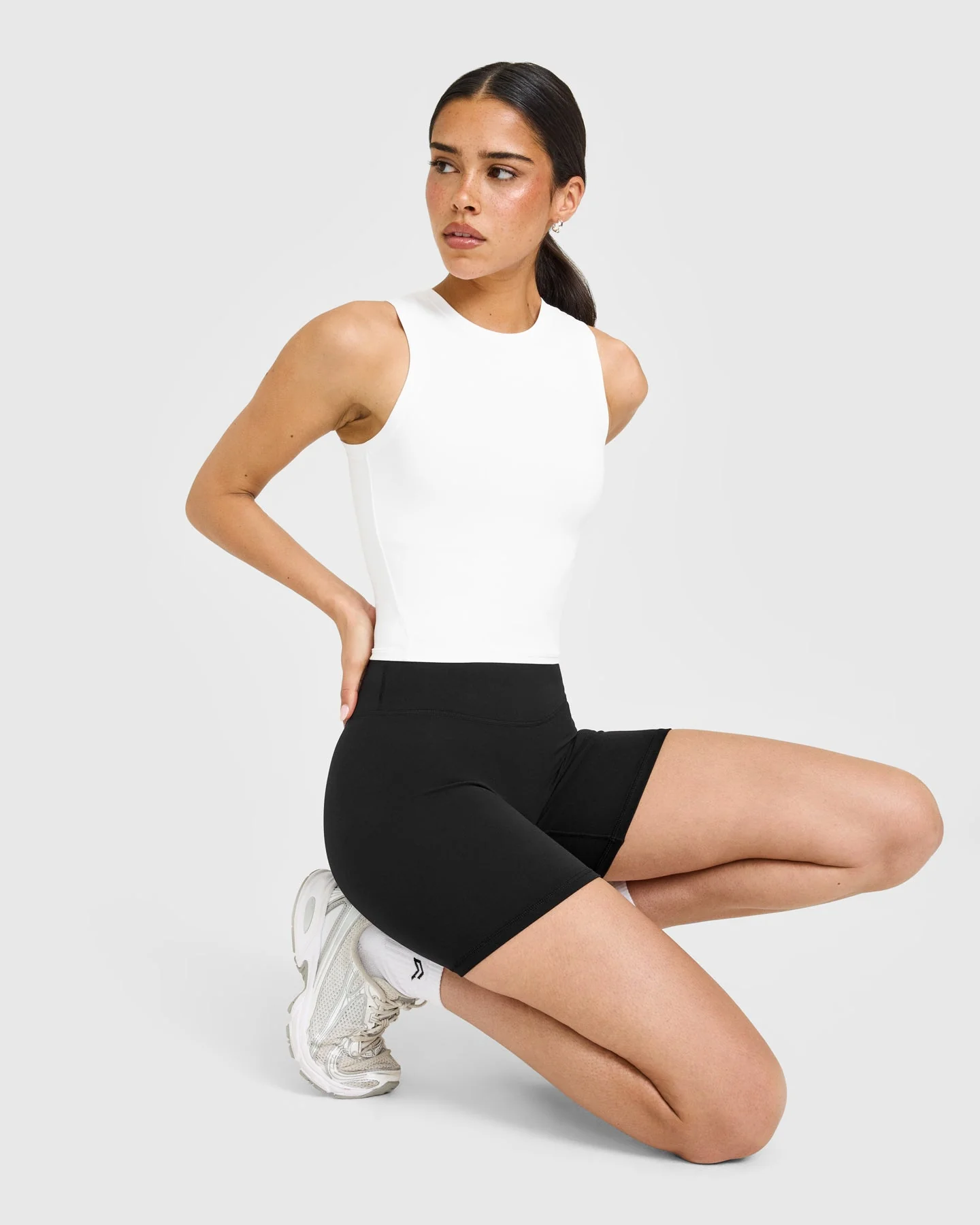 SoftMotion™ High Neck Mid Vest | White - Image 6