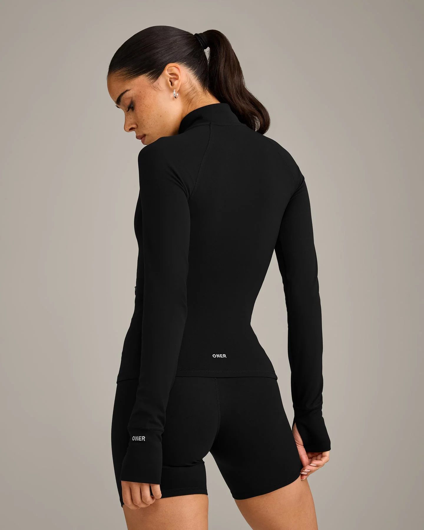 SoftMotion™ Jacket with Grey Logo | Black - Image 5