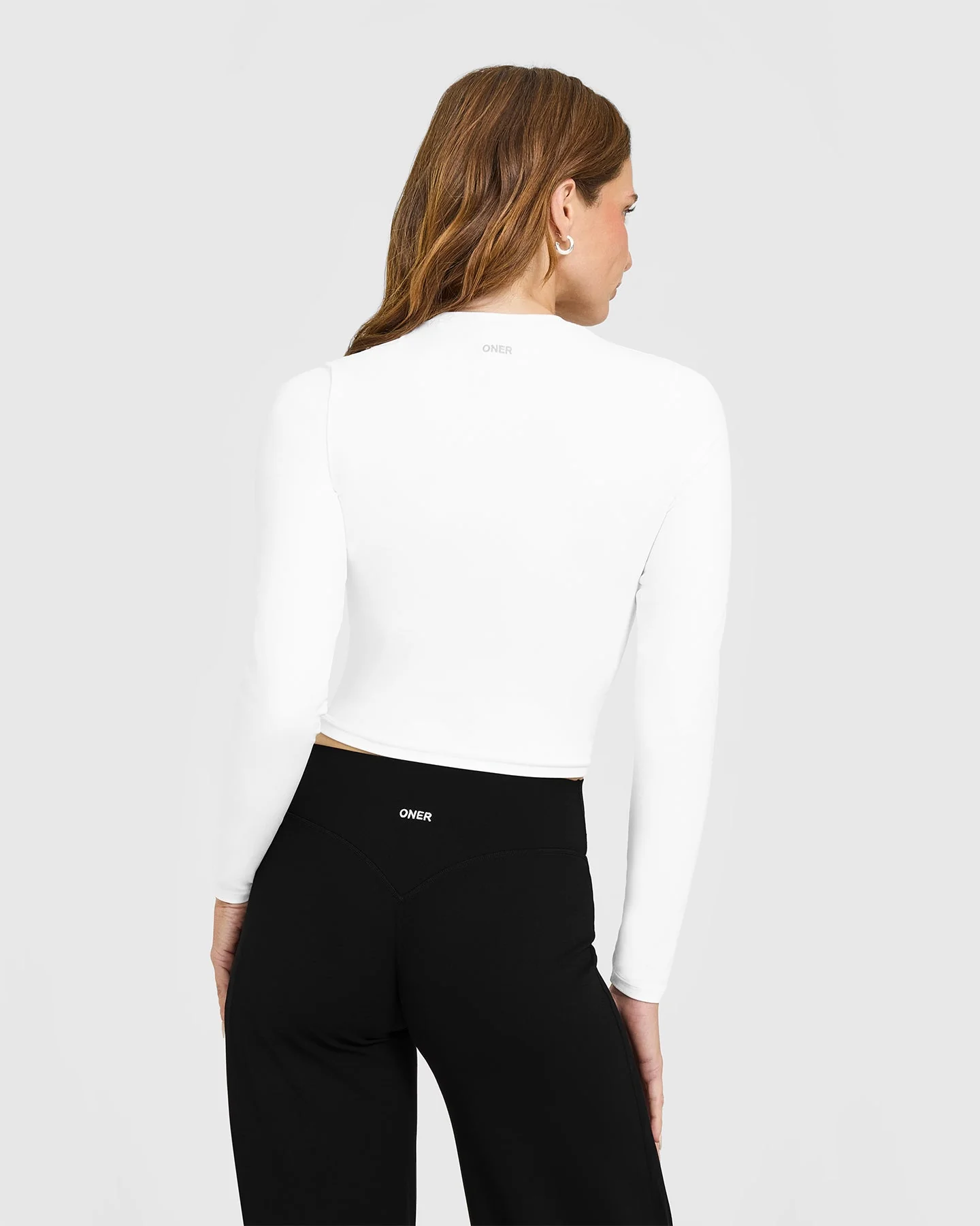 SoftMotion™ Long Sleeve Mid Top | White - Image 2