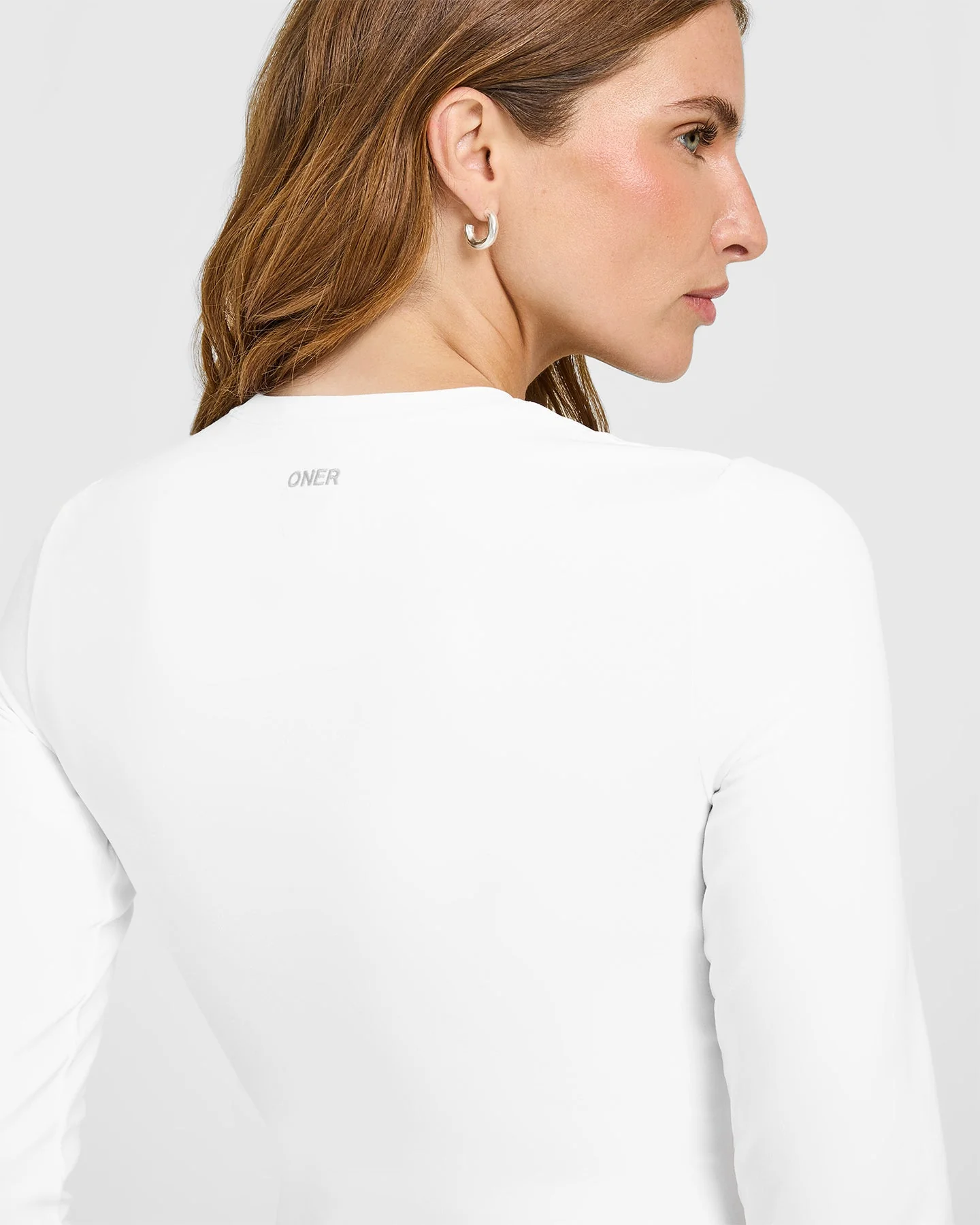 SoftMotion™ Long Sleeve Top | White - Image 4