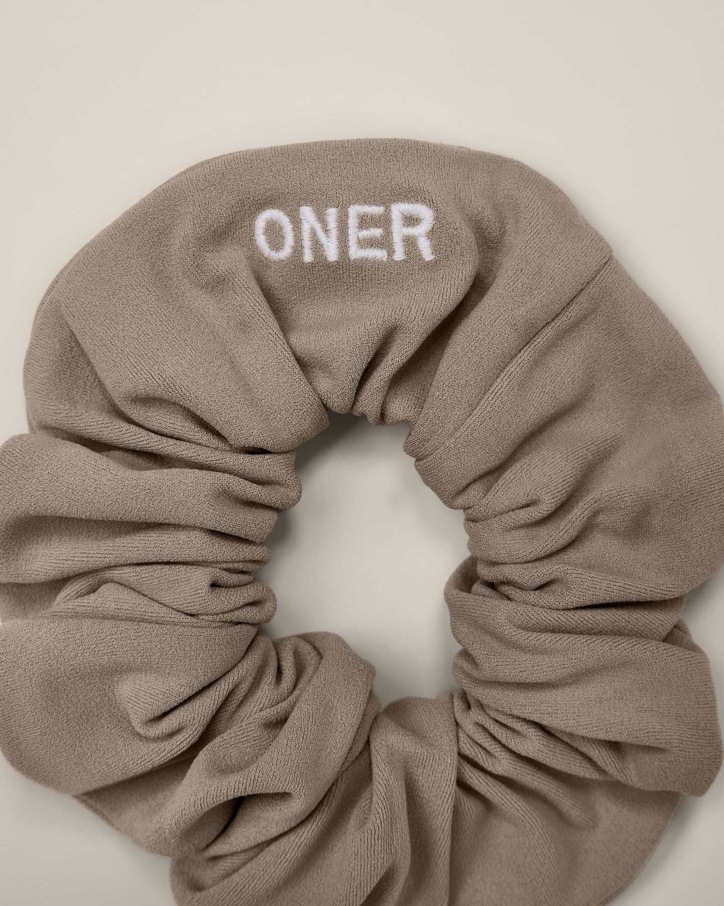 SoftMotion™ Scrunchie with Grey Logo | Minky - Image 6
