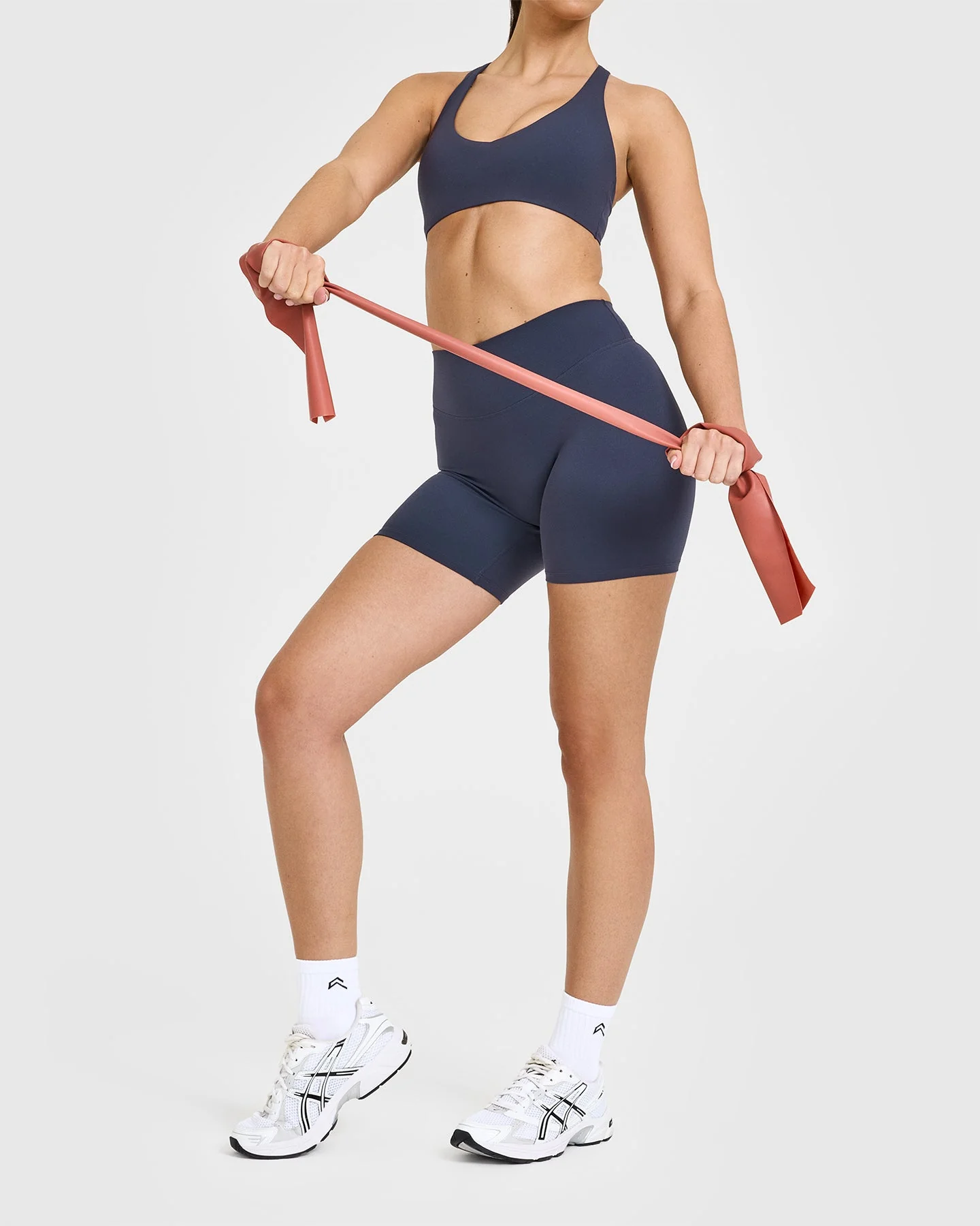 SoftMotion™ Shorts 6" with White Logo | True Blue - Image 6