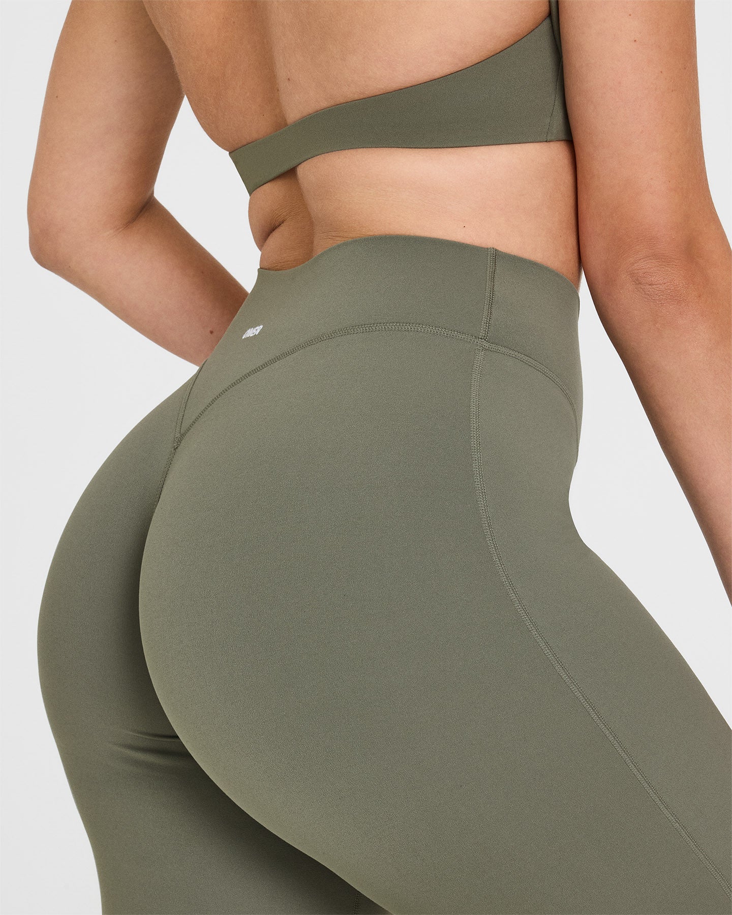 SoftMotion™ Straight Leg Bottoms with White Logo | Alpine Green - Image 5